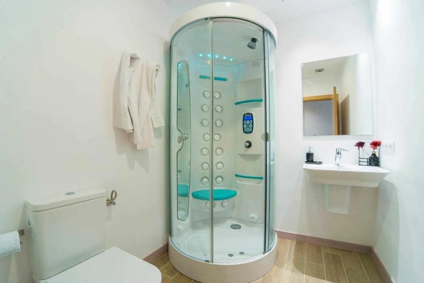 Shower in Villa de vacaciones con encanto - El Serrat