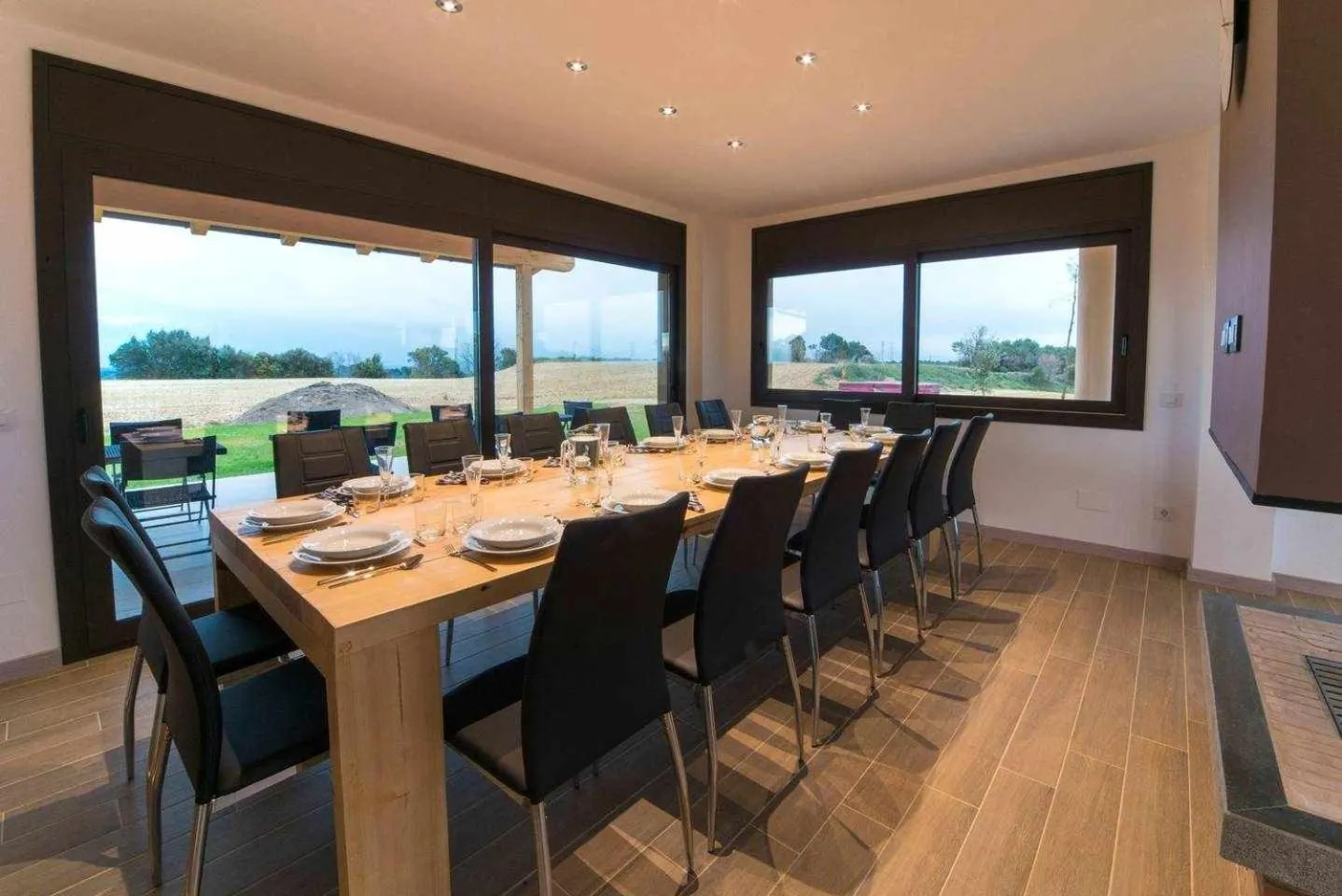 Dining area in Villa de vacaciones con encanto - El Serrat