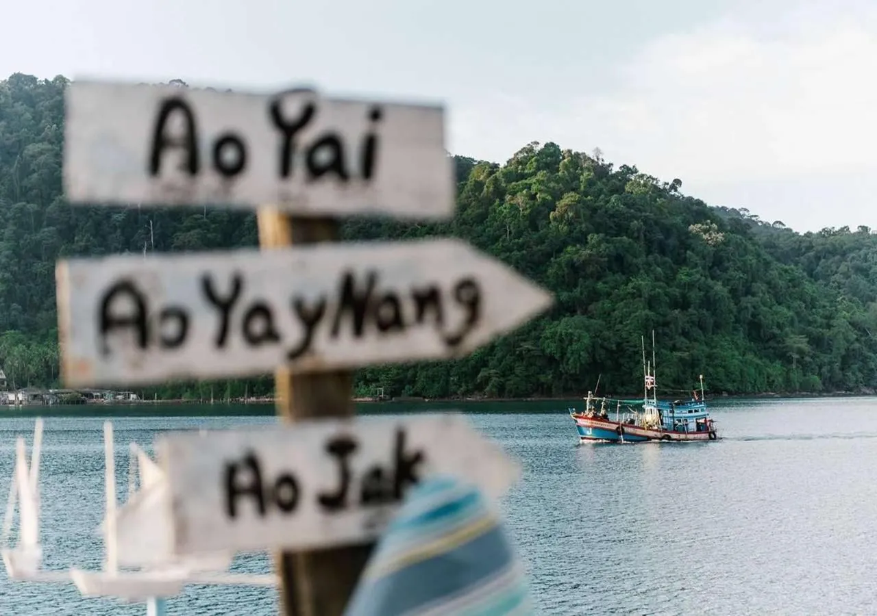 Natural landscape in Ao Yai Homestay Koh Kood