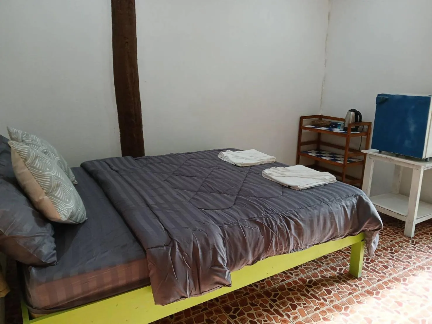 Bed in Ao Yai Homestay Koh Kood