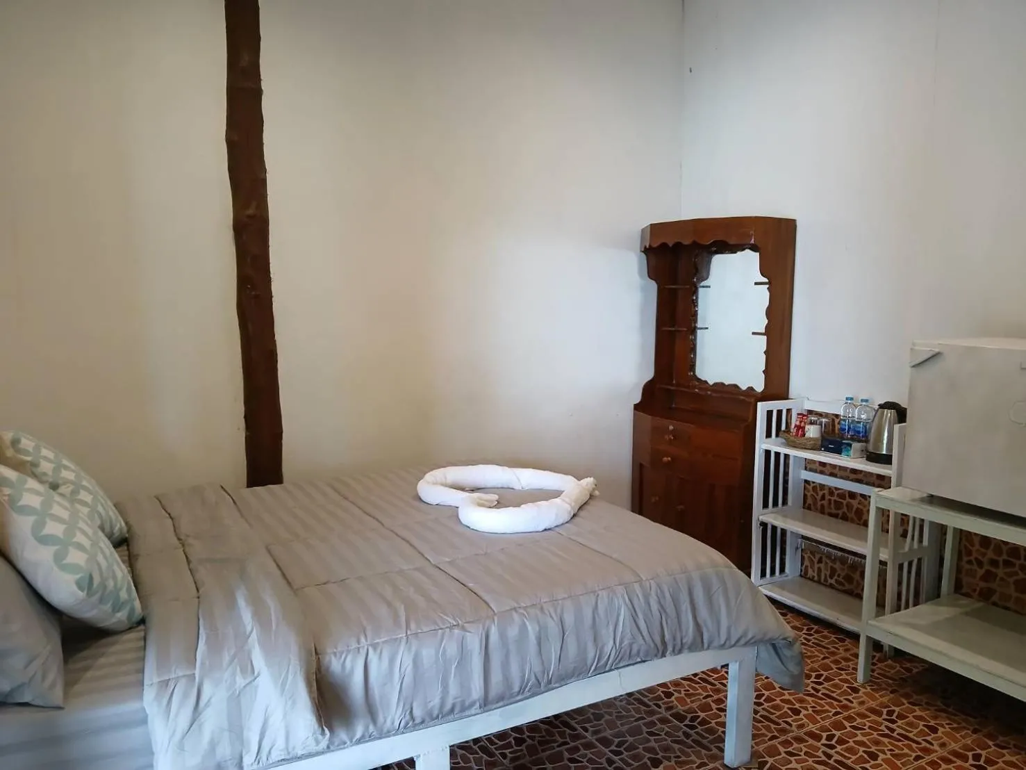 Bed in Ao Yai Homestay Koh Kood
