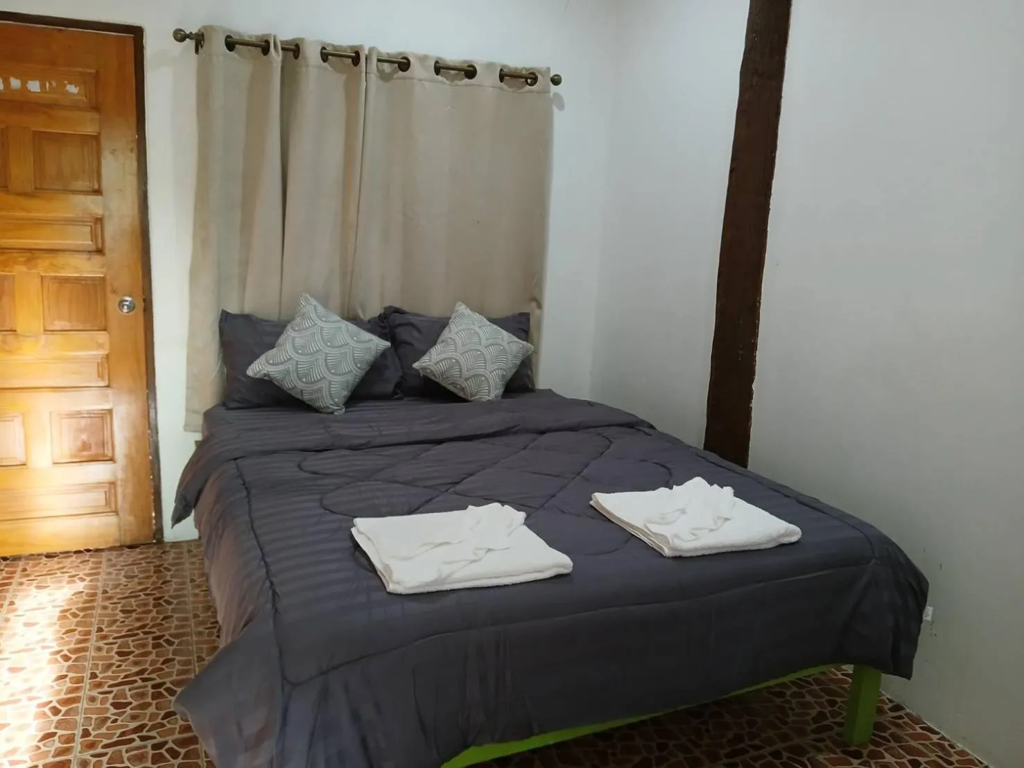 Bed in Ao Yai Homestay Koh Kood