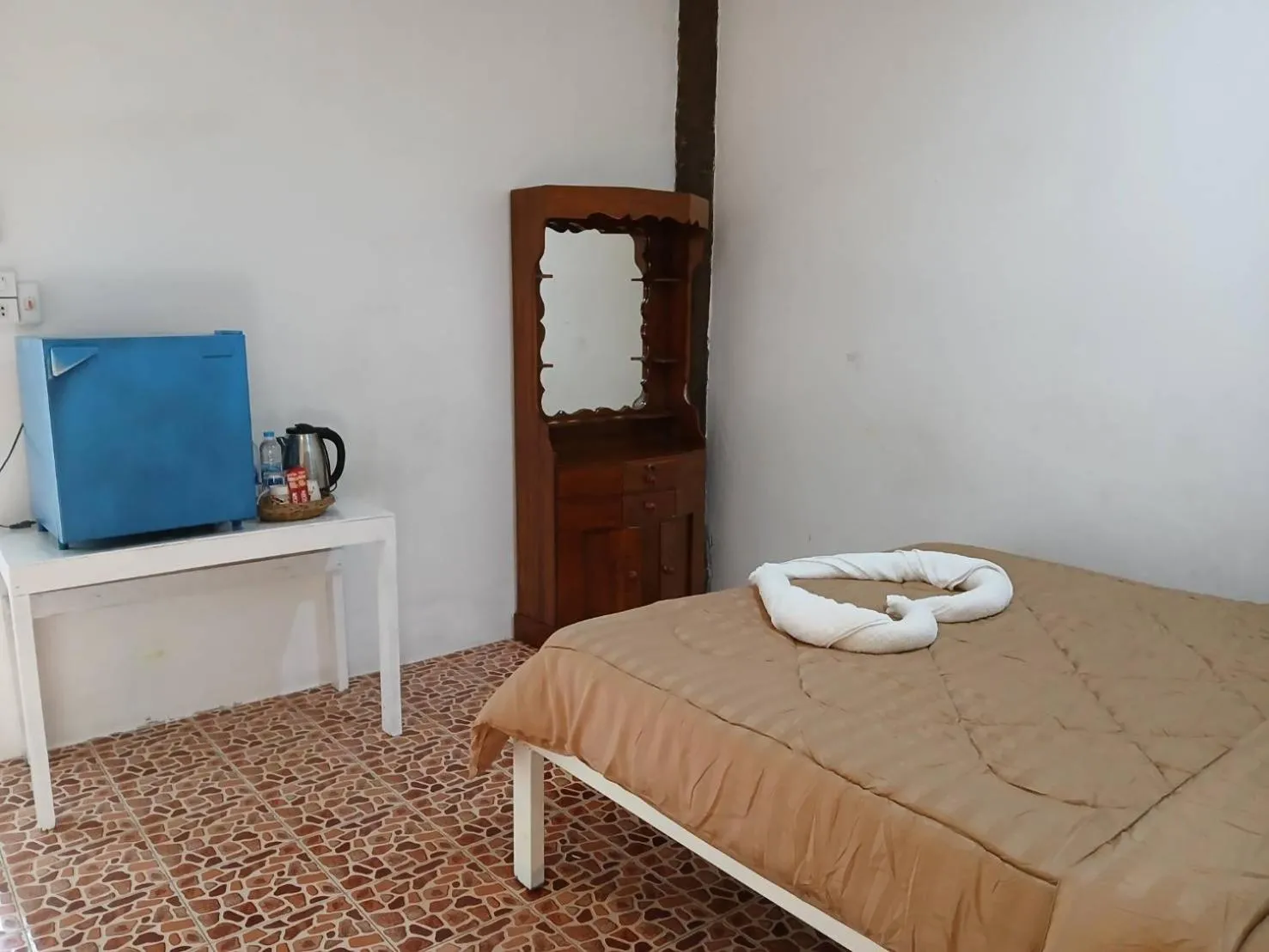 Bed in Ao Yai Homestay Koh Kood