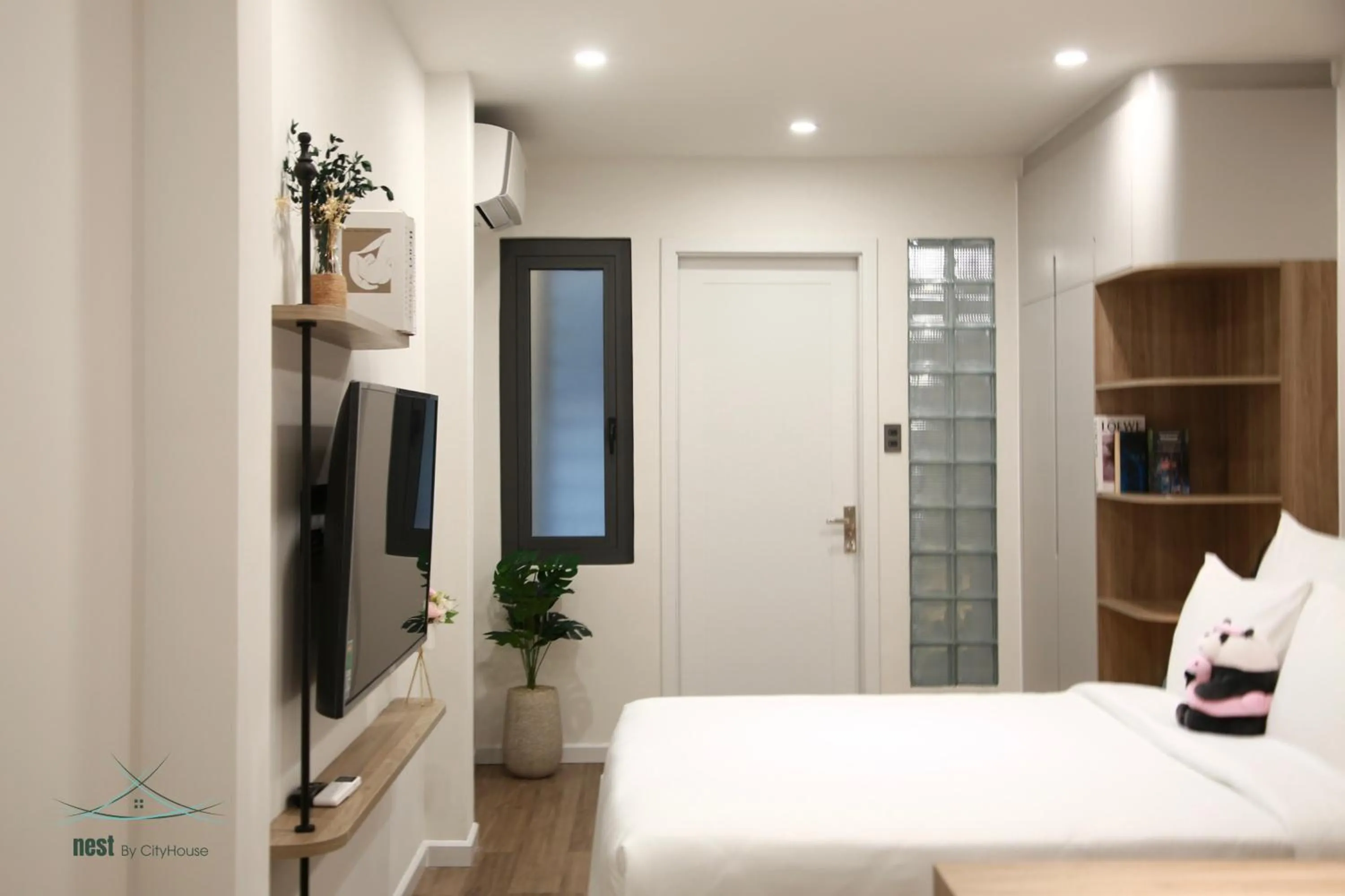 Bed in Cityhouse - Nest Minh Khai