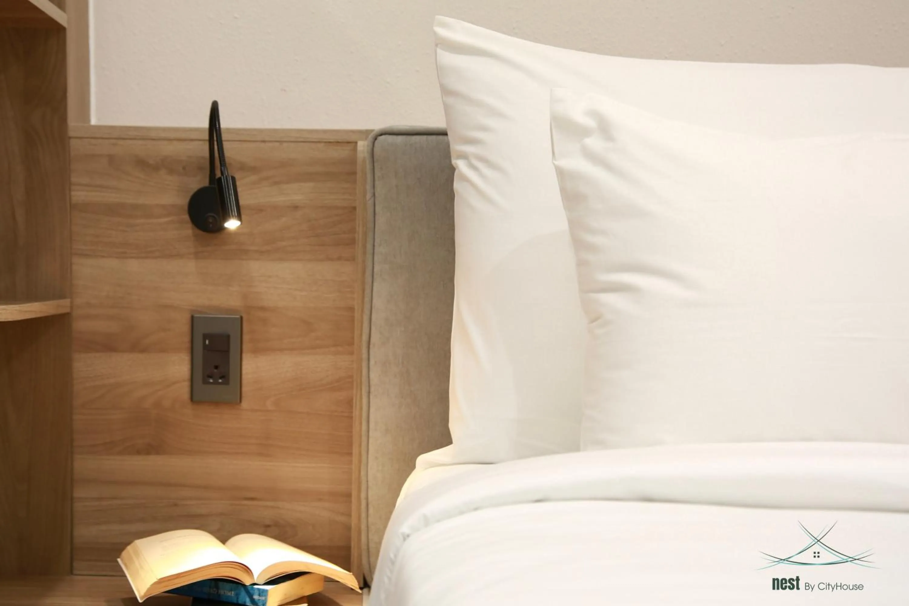 Bed in Cityhouse - Nest Minh Khai