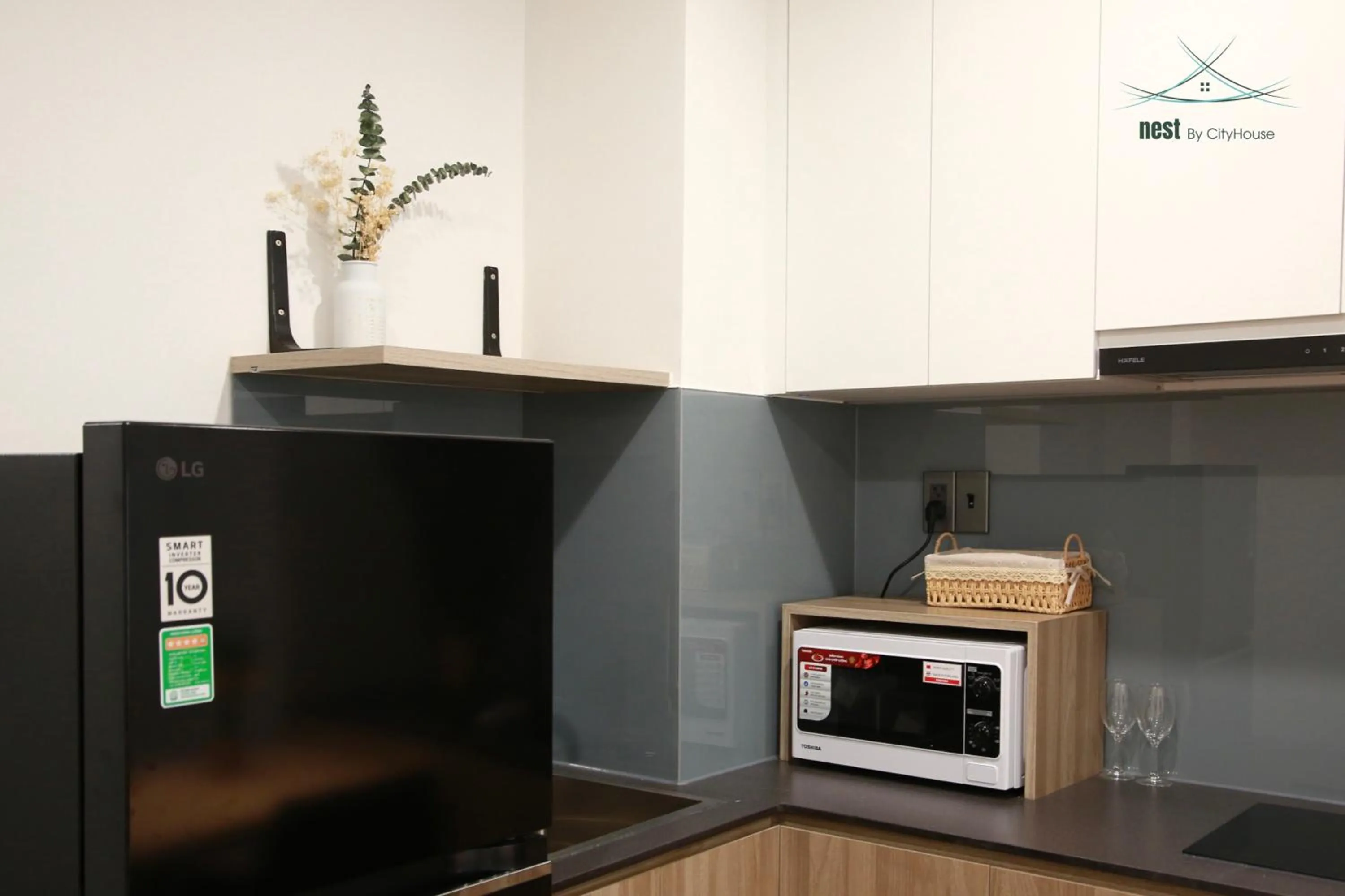 Kitchen or kitchenette in Cityhouse - Nest Minh Khai