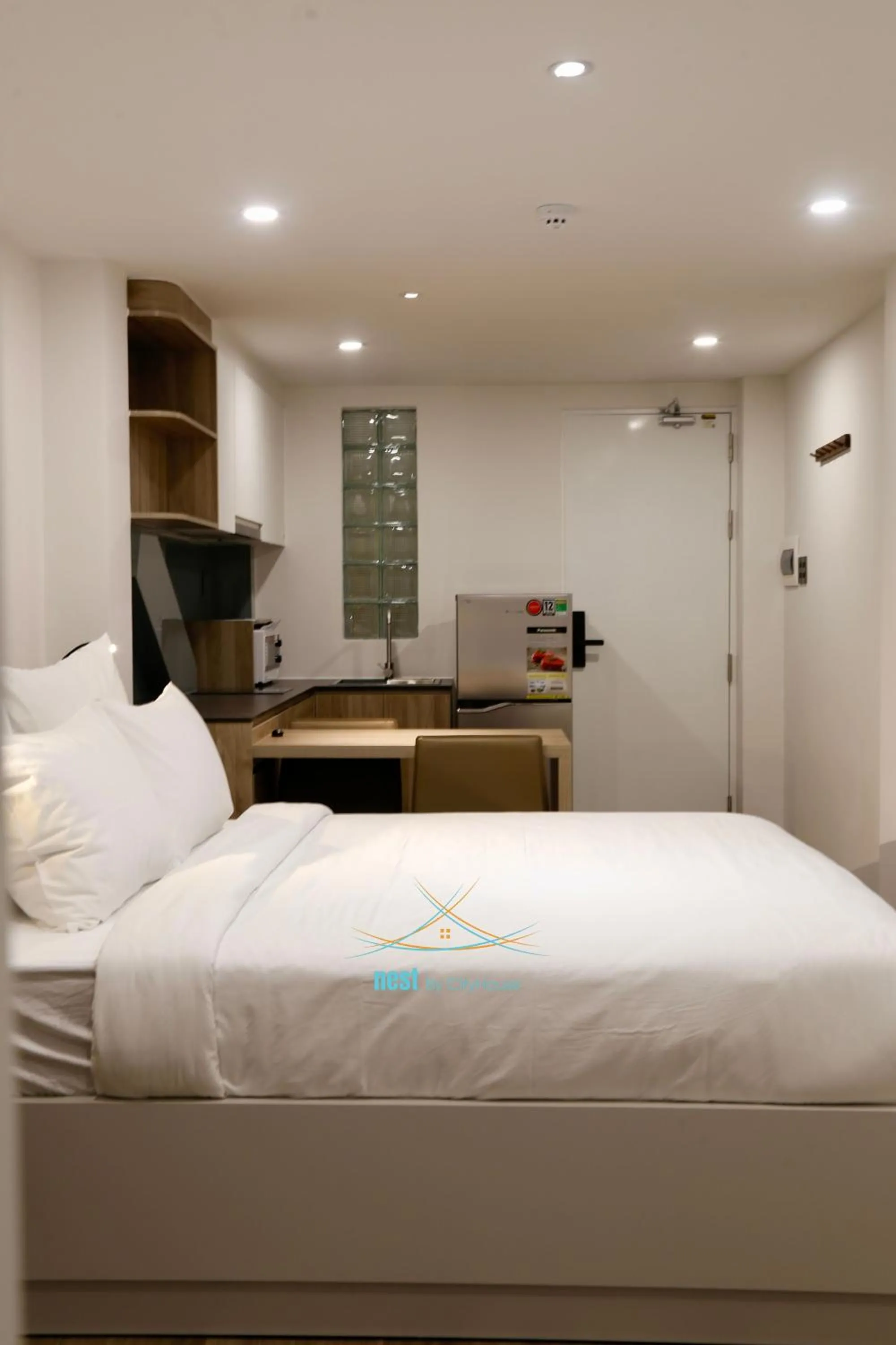 Bed in Cityhouse - Nest Minh Khai