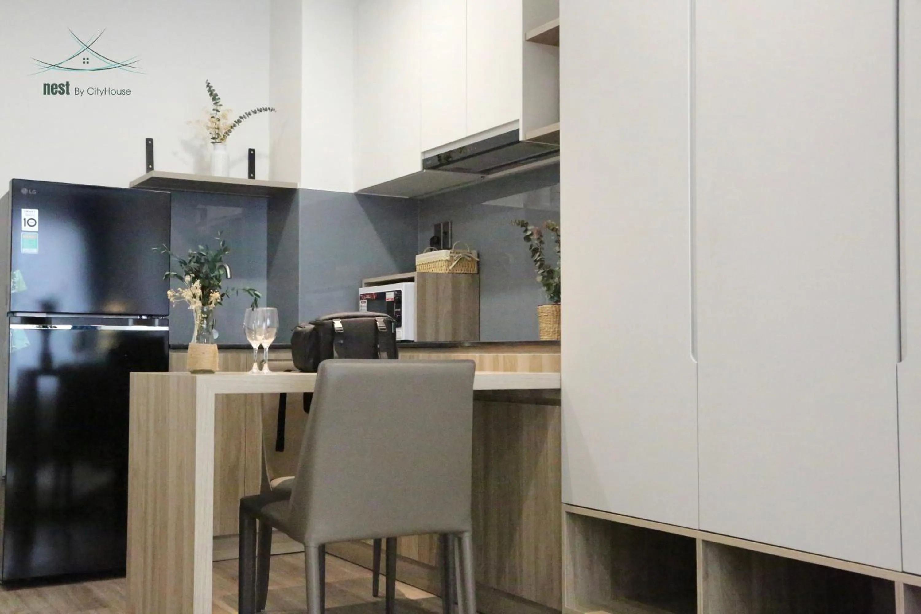 Kitchen or kitchenette in Cityhouse - Nest Minh Khai