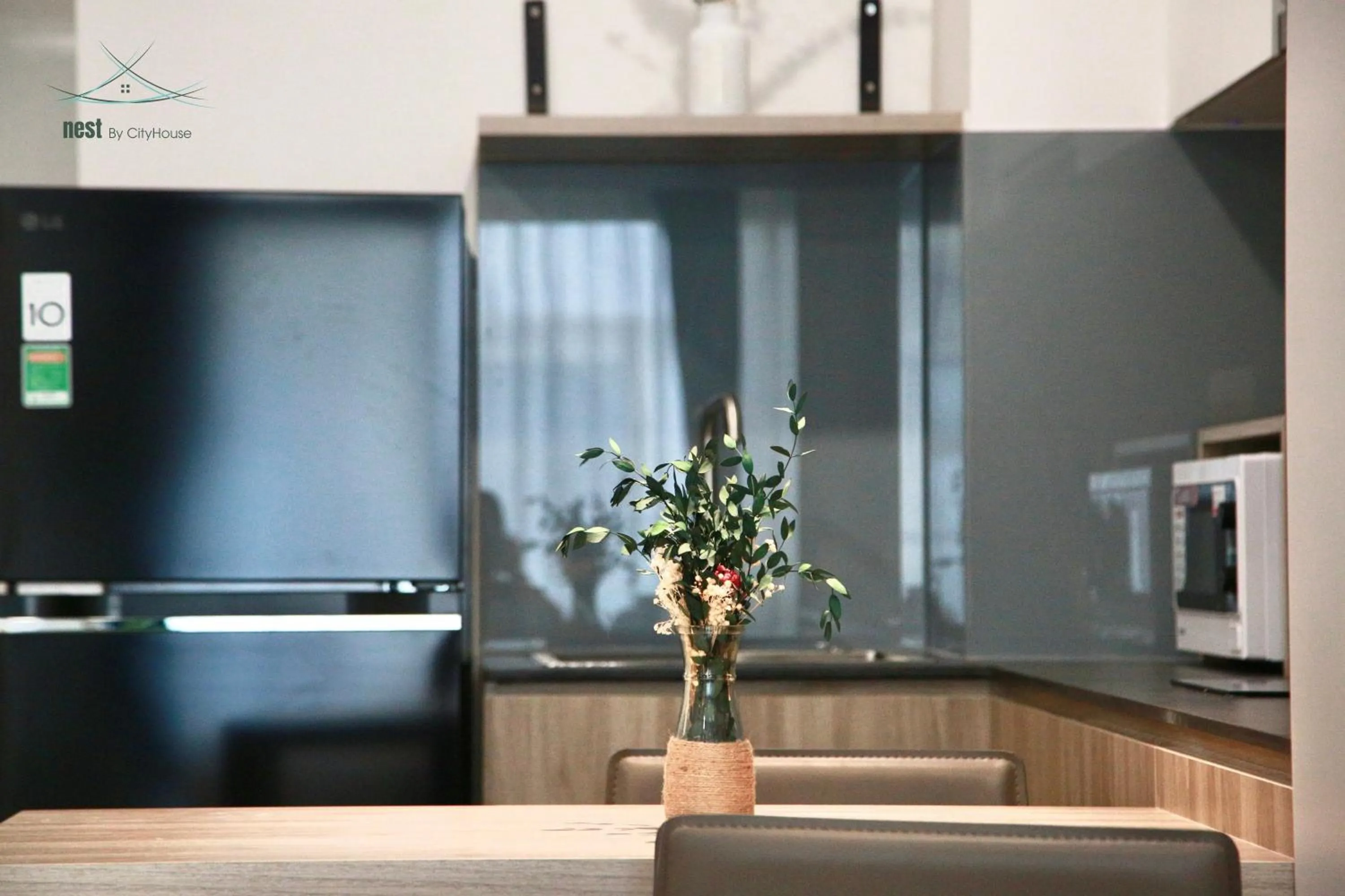 Kitchen or kitchenette in Cityhouse - Nest Minh Khai