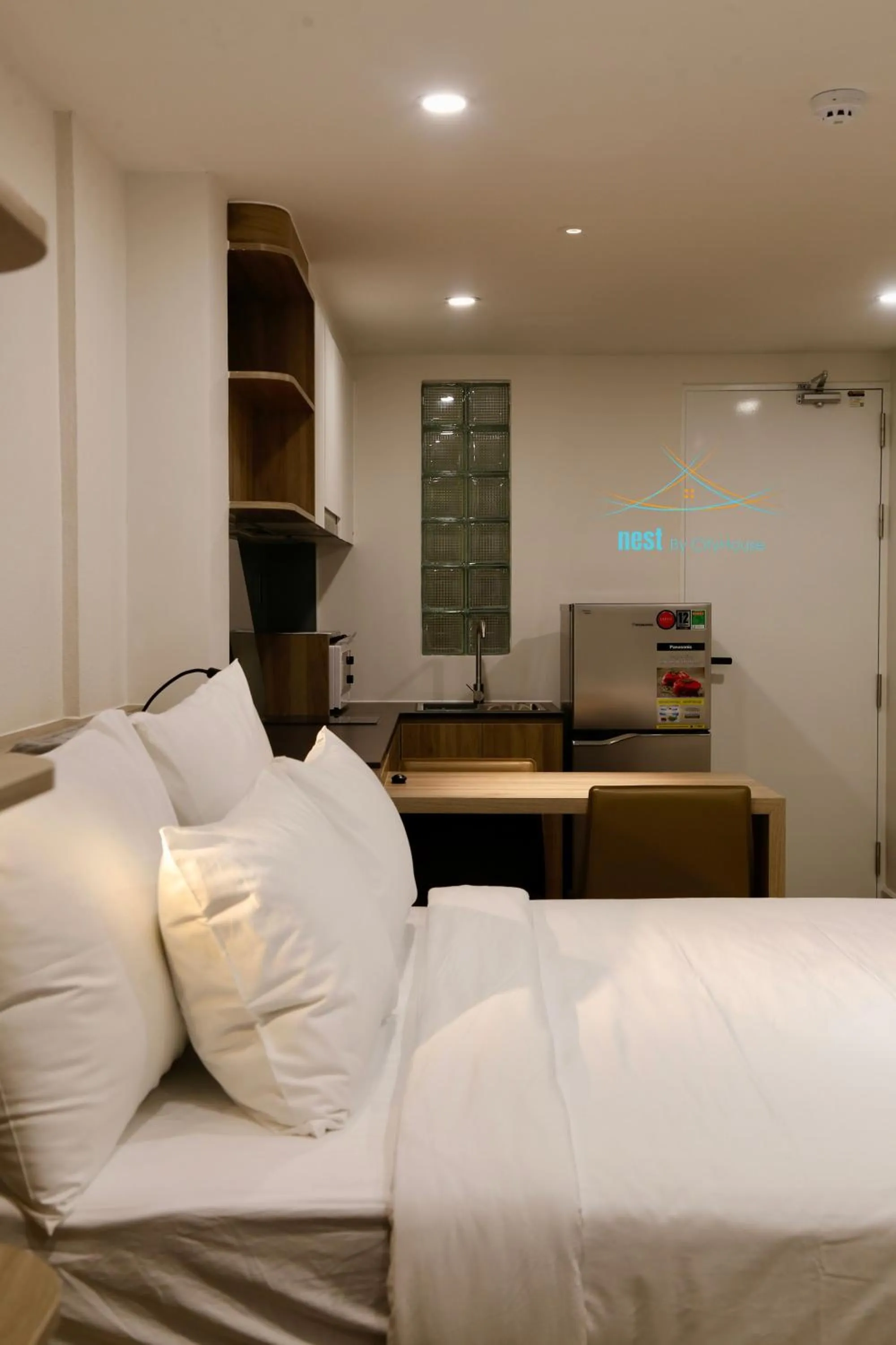 Bed in Cityhouse - Nest Minh Khai