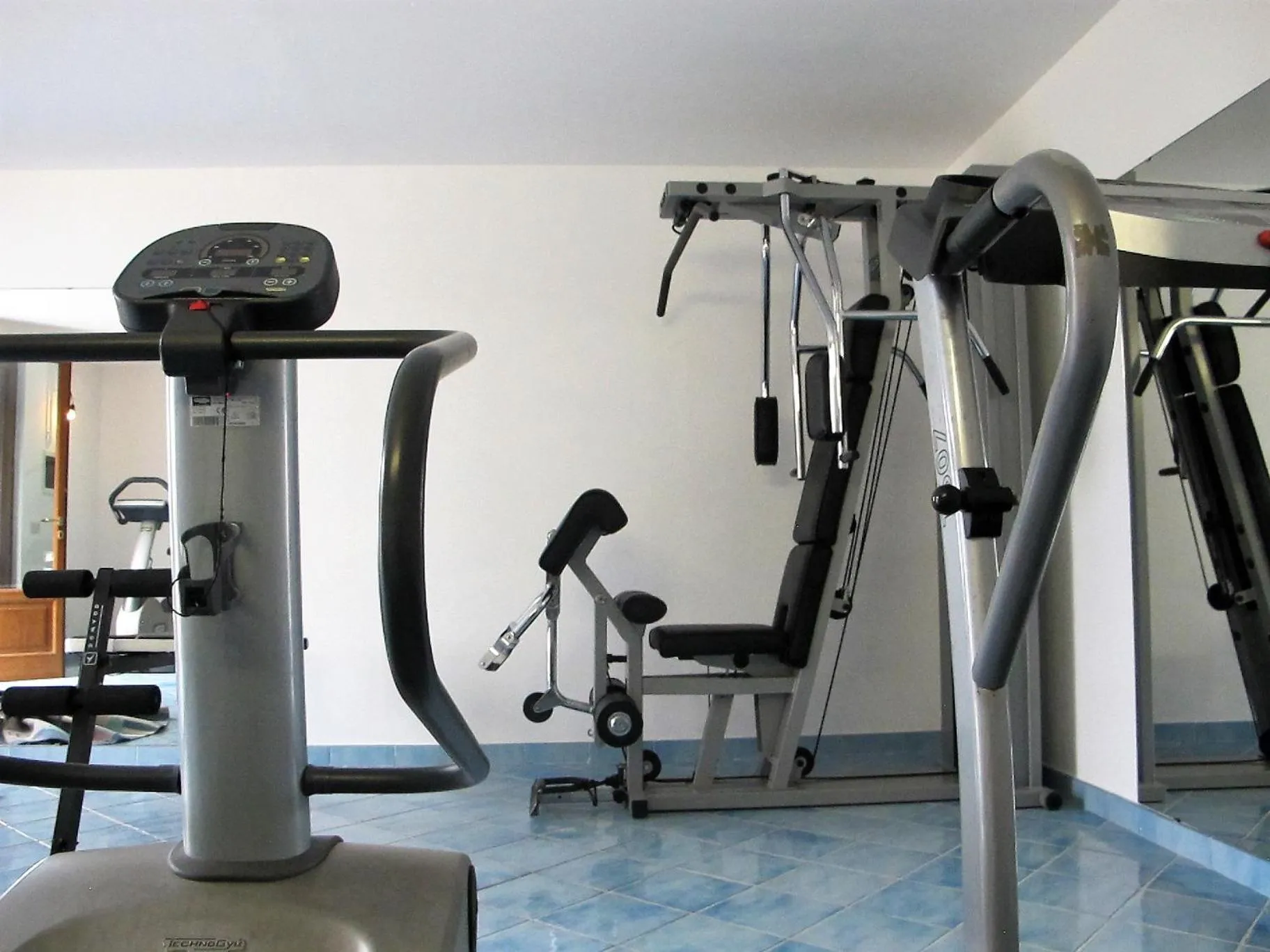 Fitness centre/facilities in Hotel Residence La Villetta