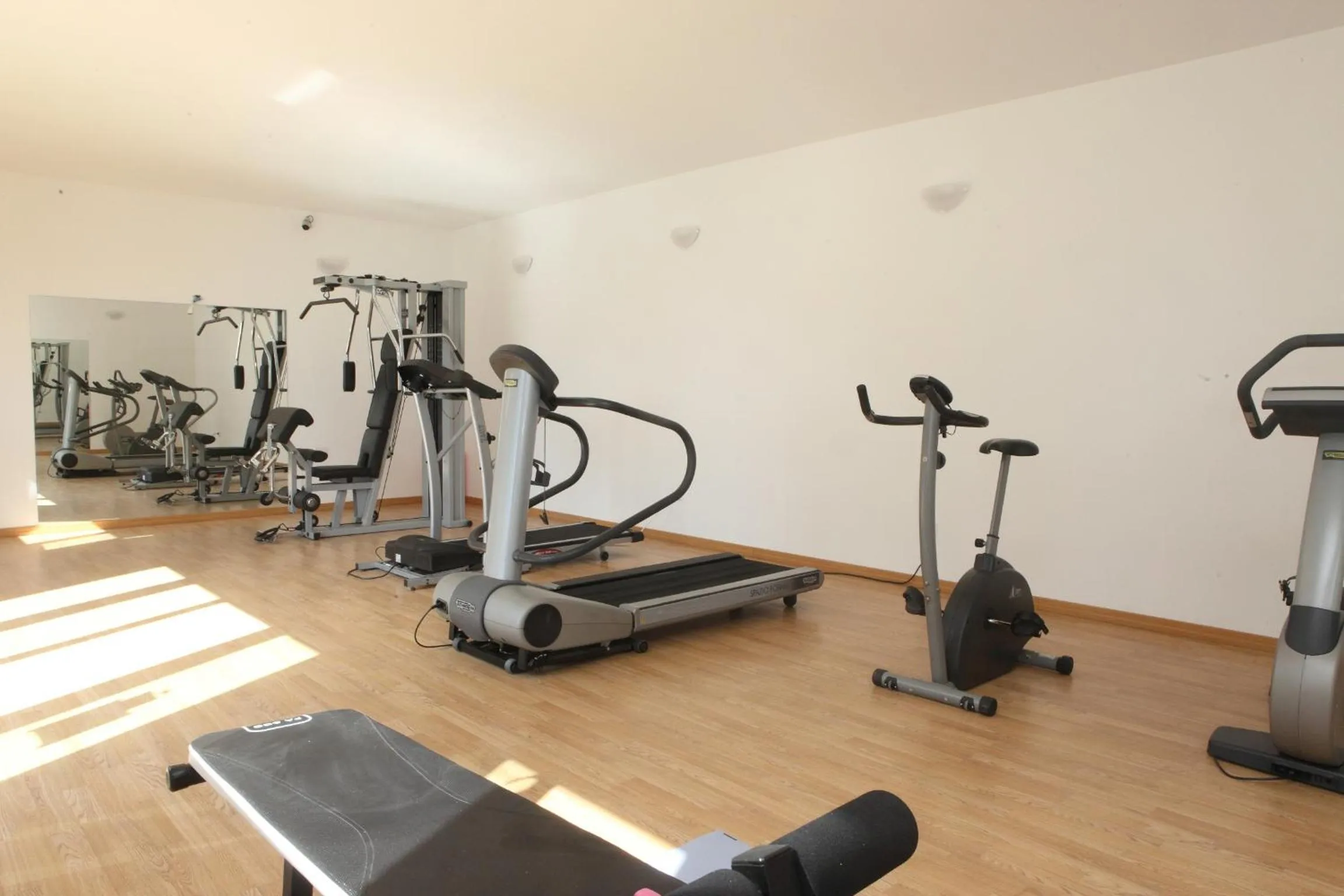Fitness centre/facilities in Hotel Residence La Villetta