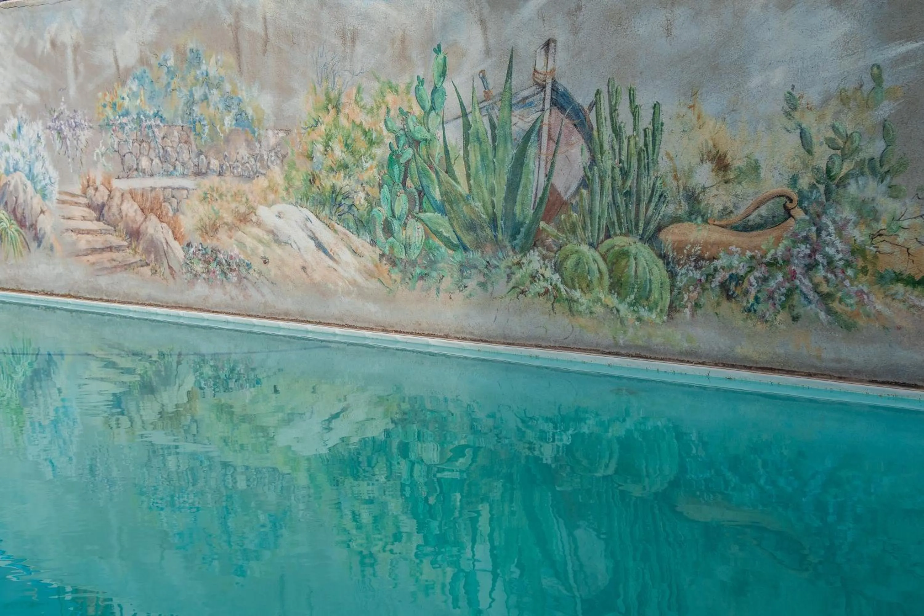 Decorative detail in Hotel Residence La Villetta