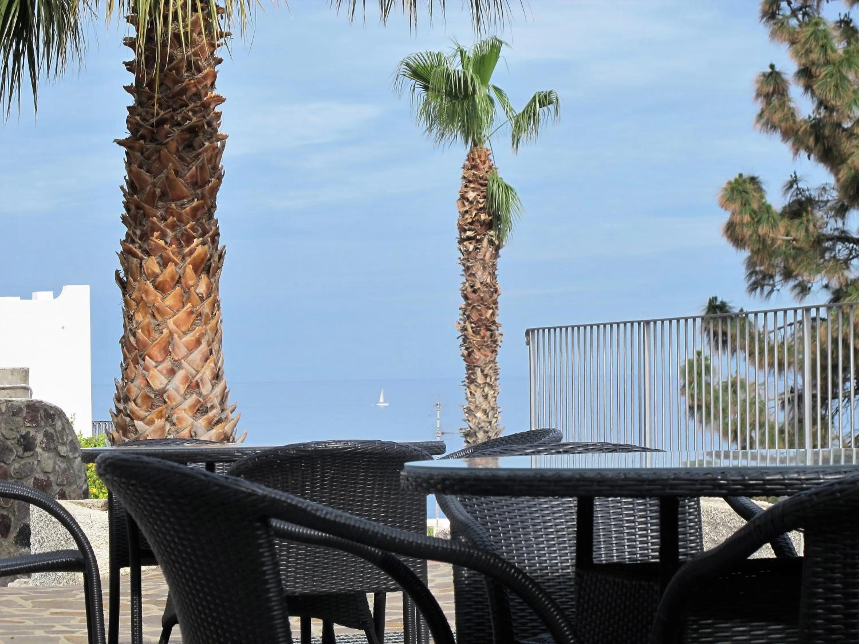 Patio in Hotel Residence La Villetta