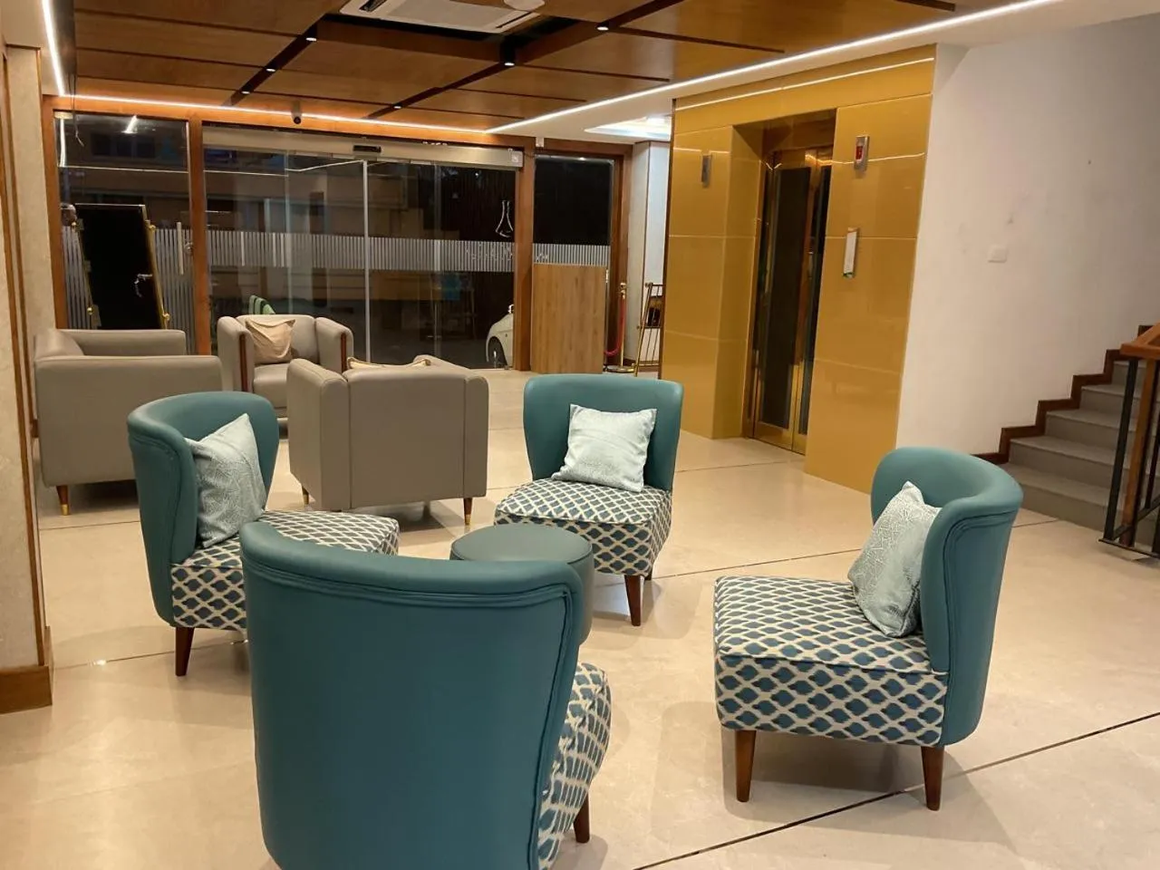 Seating area in Aurora Hotels and Resorts