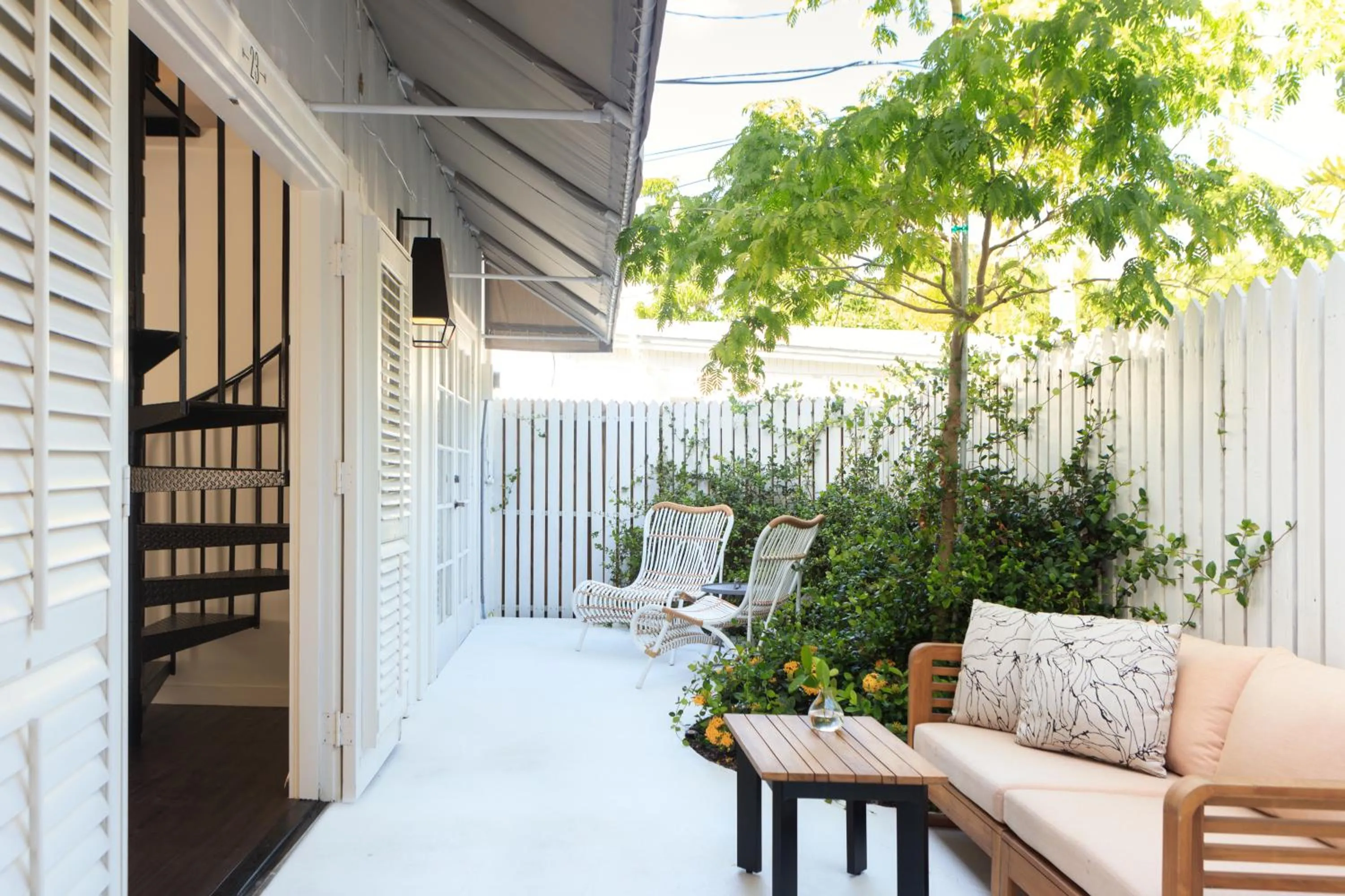 Balcony/Terrace in Ella's Cottages - Key West Historic Inns