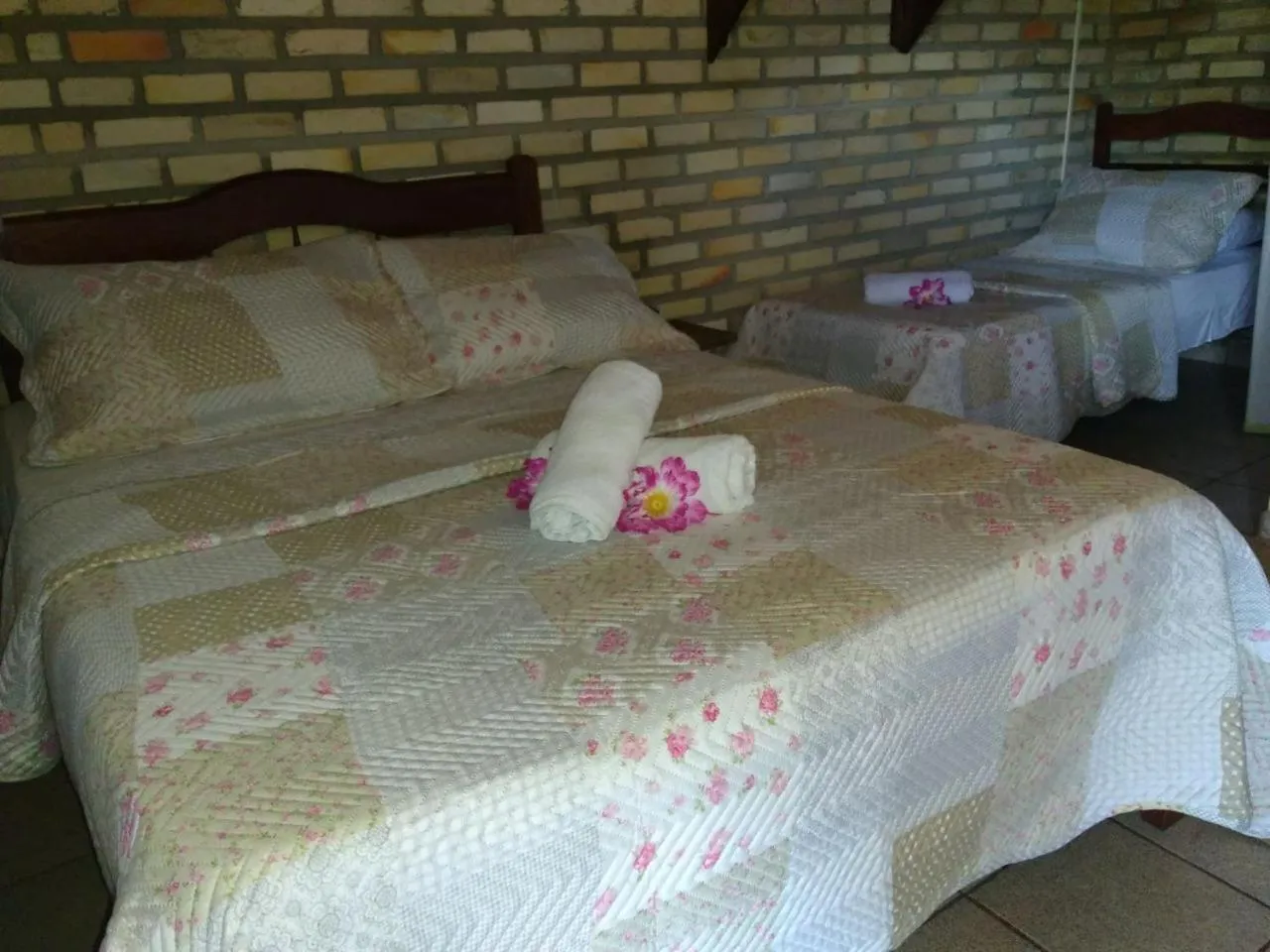 Decorative detail, Bed in Pousada Mar e Sol