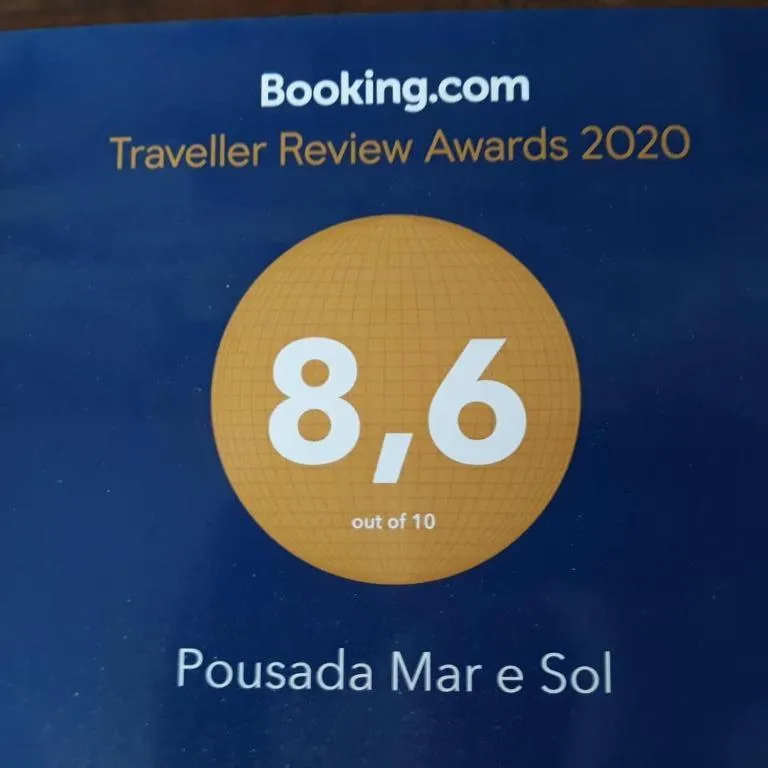 Certificate/Award in Pousada Mar e Sol
