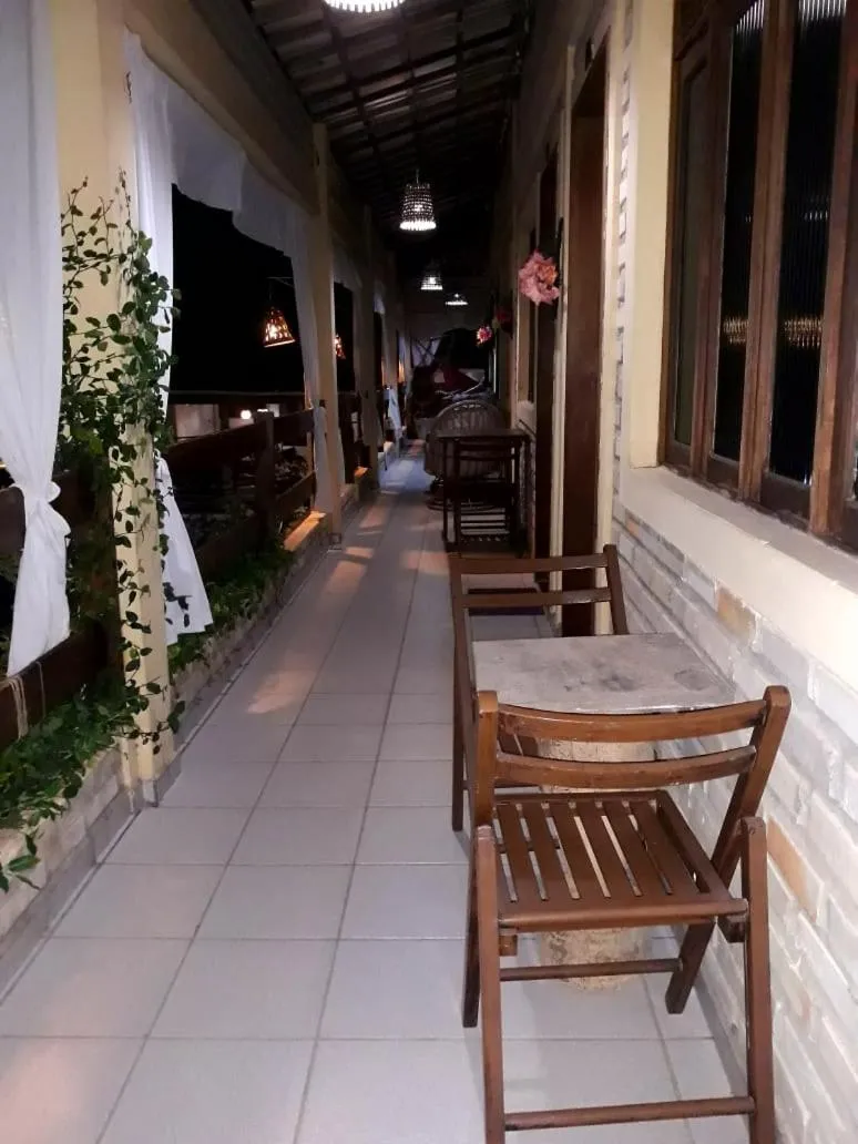 Balcony/Terrace in Pousada Mar e Sol