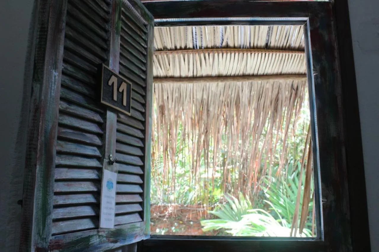Garden view in Pousada Mar e Sol