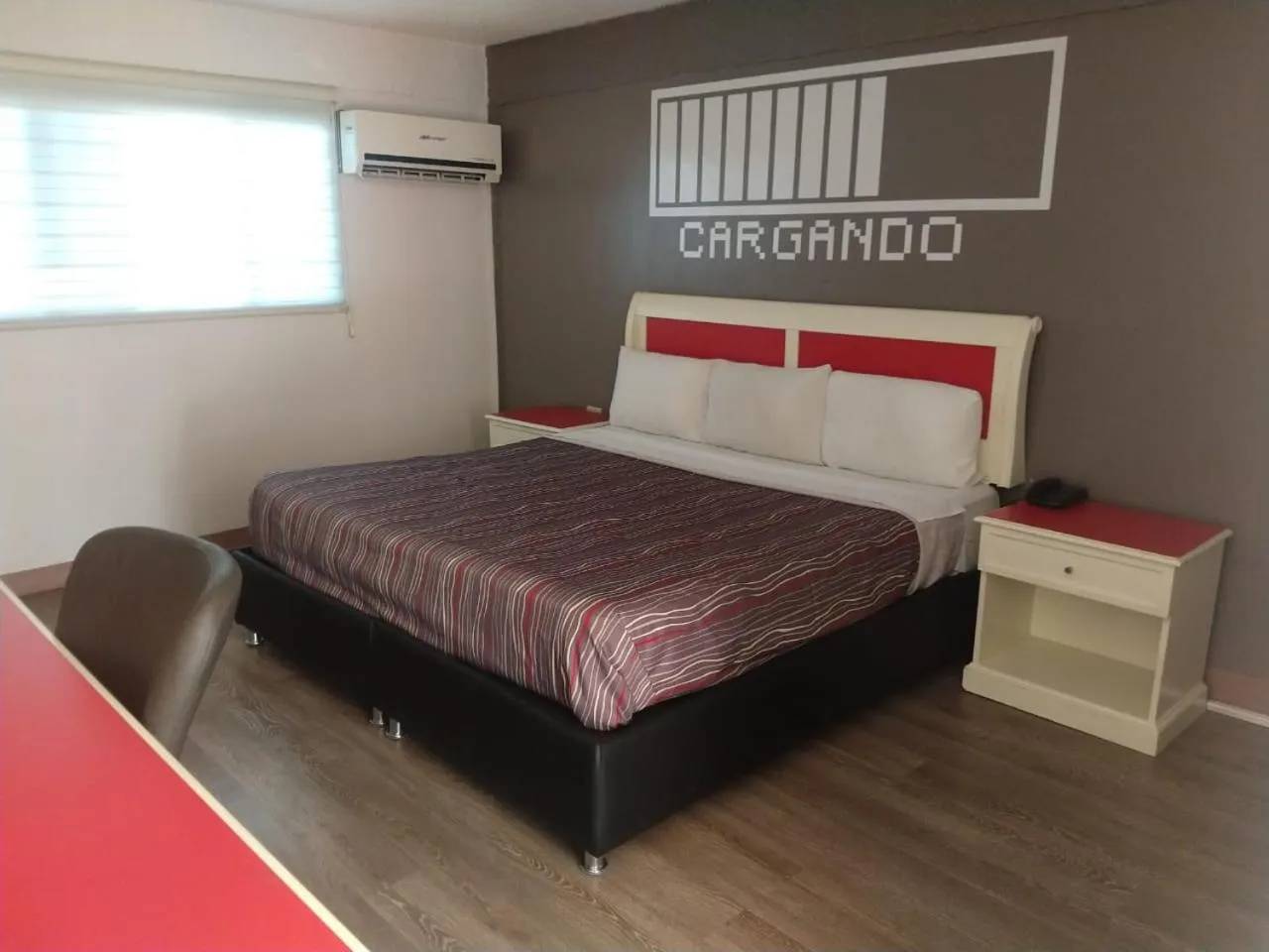 Bed in Hotel Boulevard Mexicali