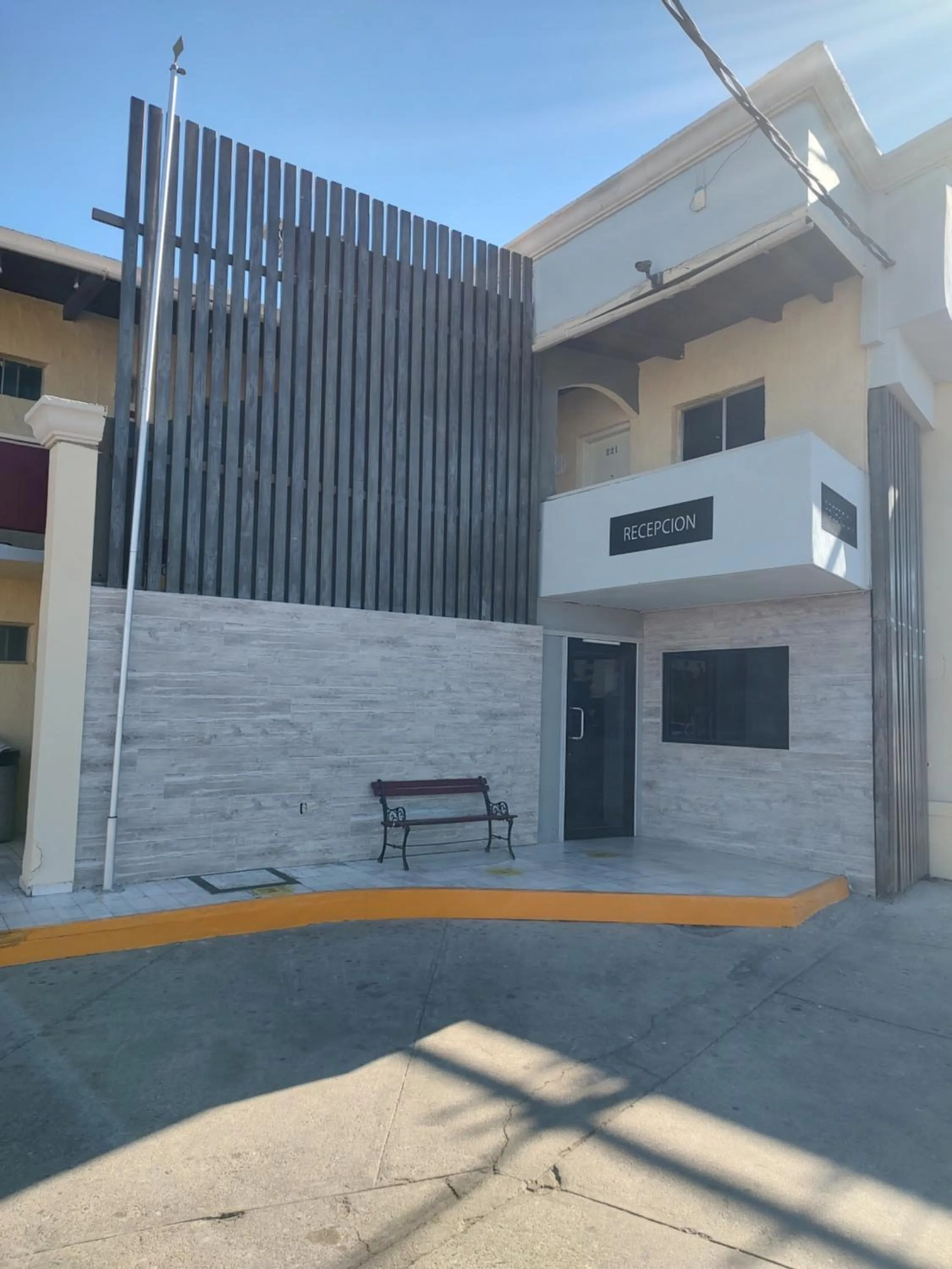 Lobby or reception in Hotel Azteca de Oro Mexicali
