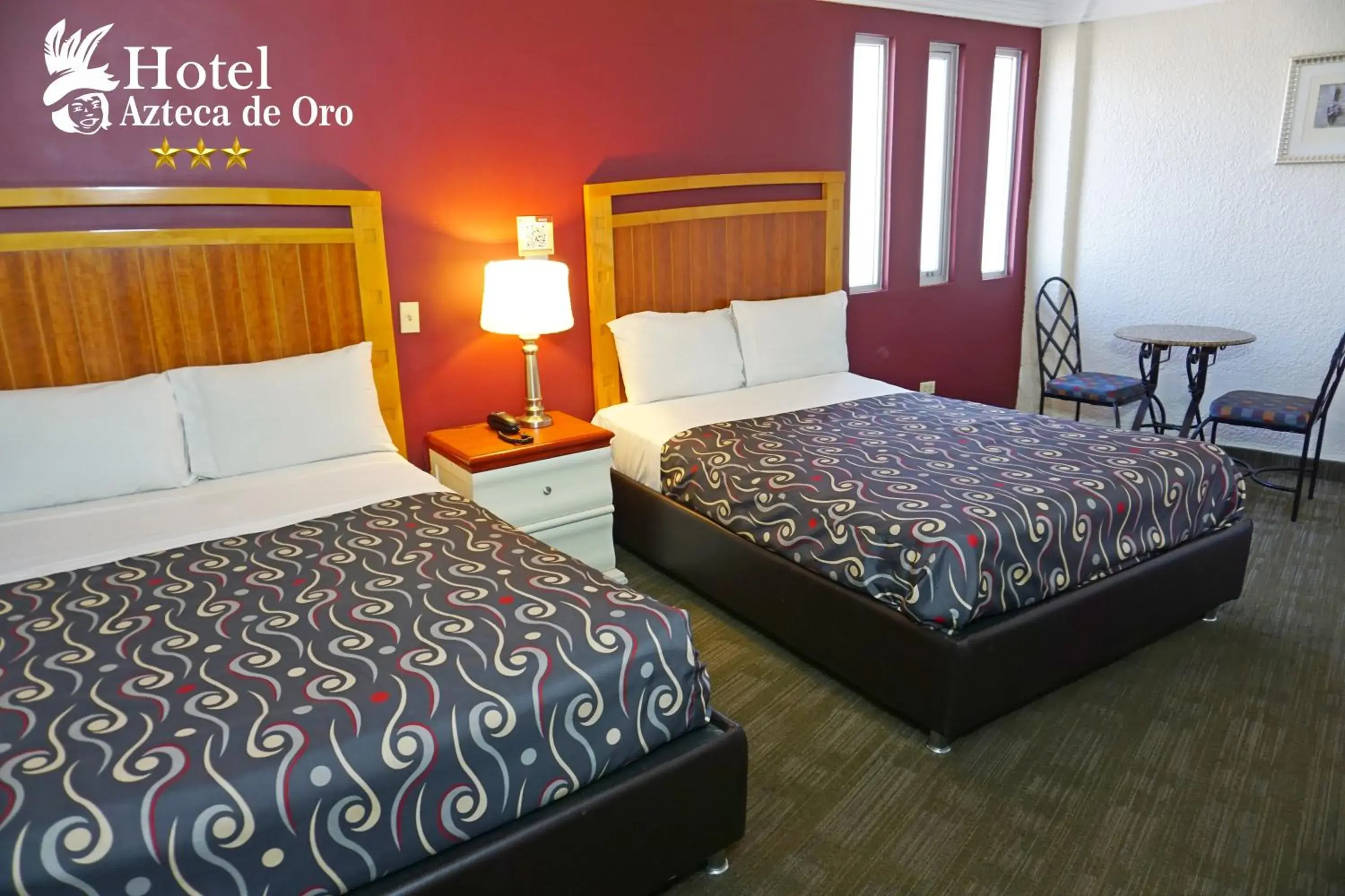 Double Room with Two Double Beds in Hotel Azteca de Oro Mexicali Double Room with Two Double Beds in Hotel Azteca de Oro Mexicali