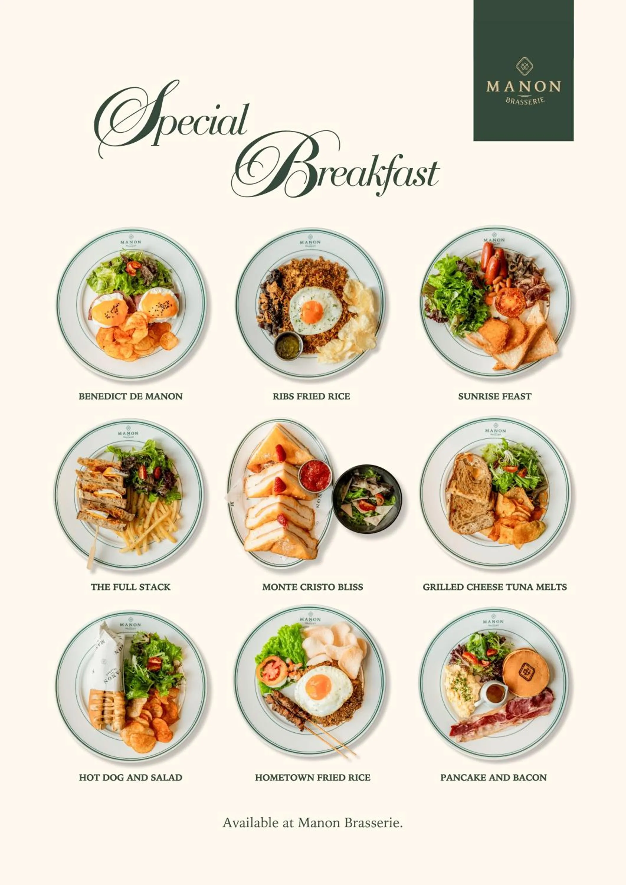 Breakfast in Manon Boutique Hotel Kota Lama Semarang