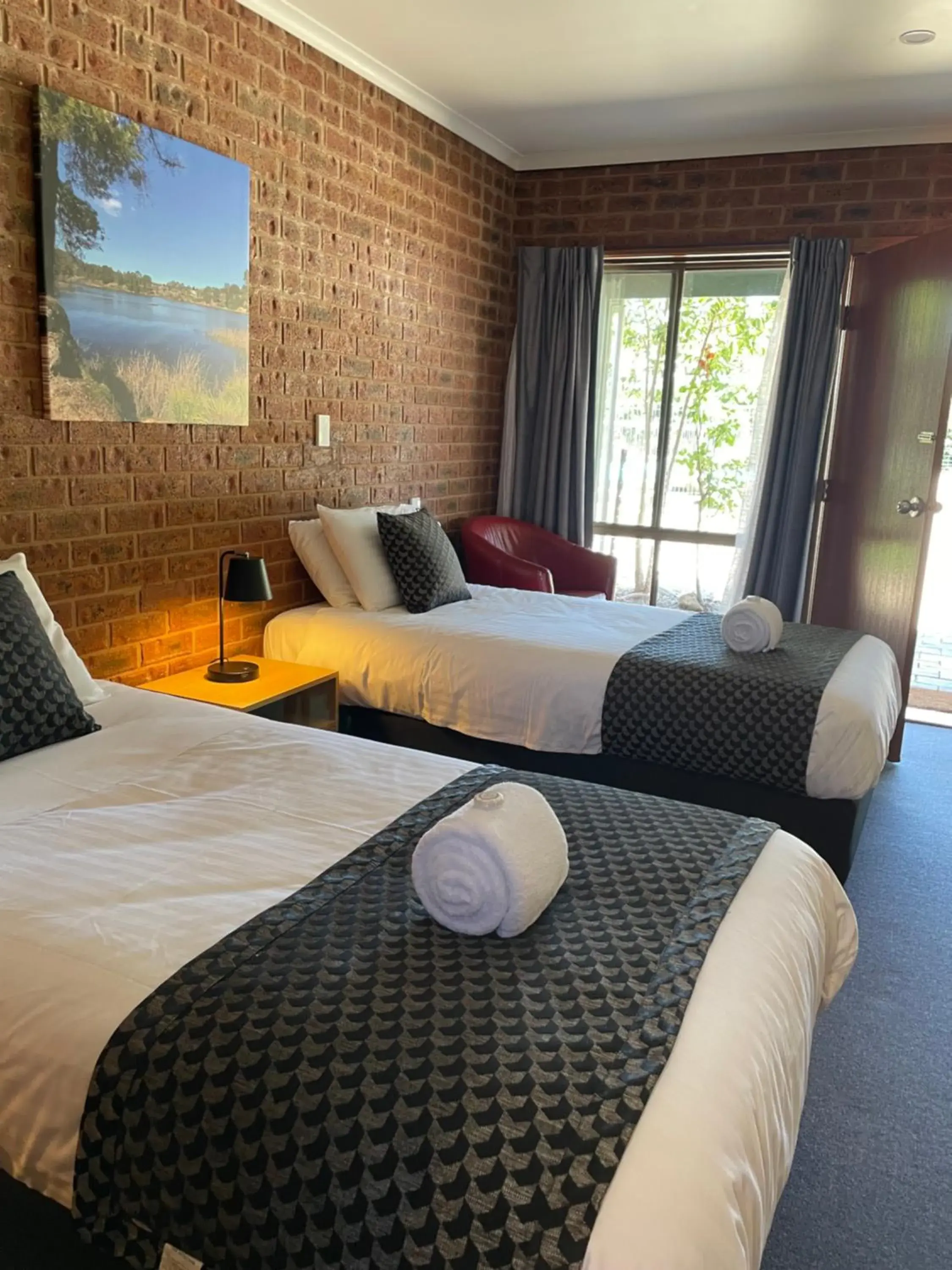 Standard Twin Room in Milawa Motel Standard Twin Room in Milawa Motel
