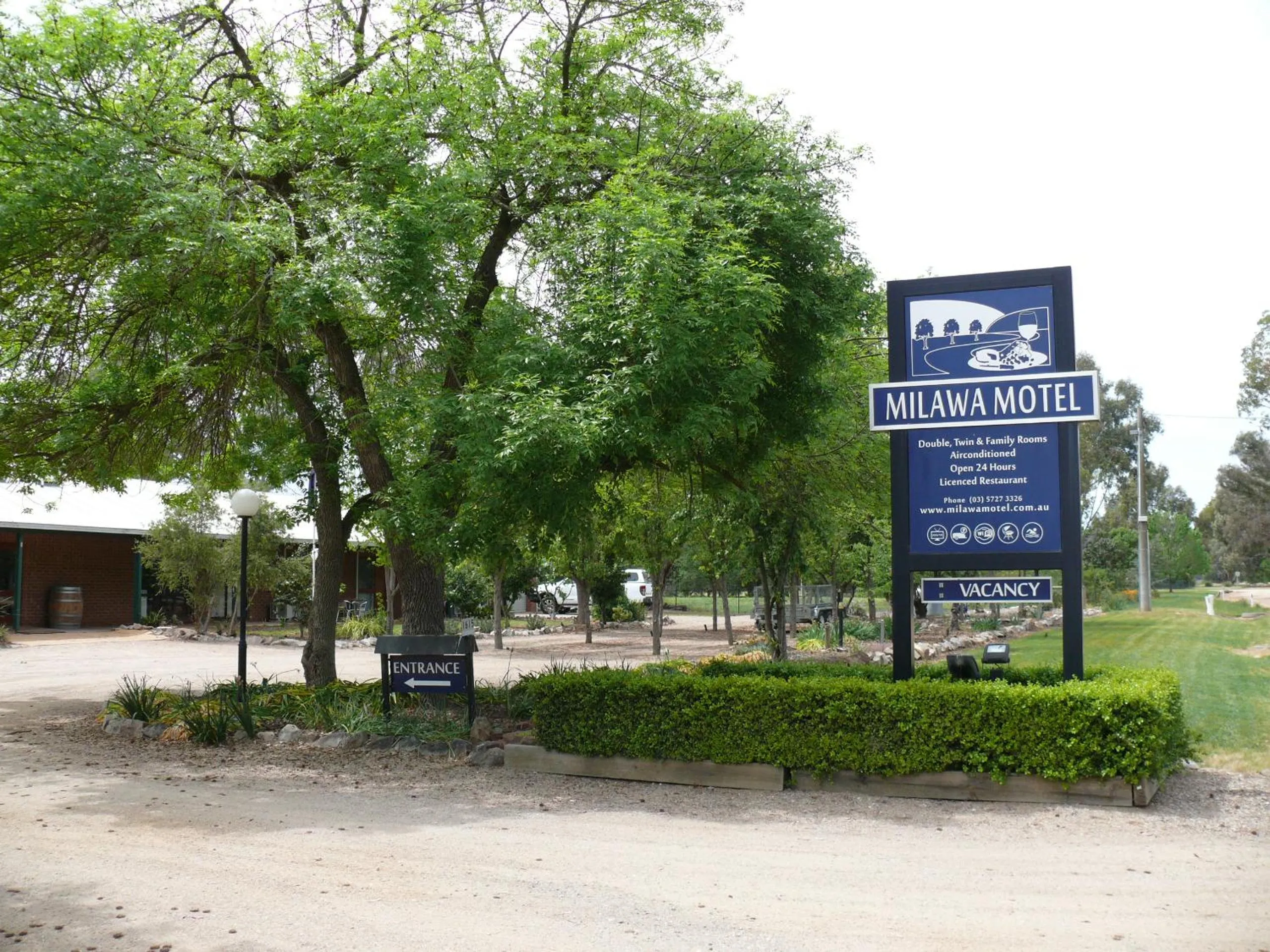 Street view in Milawa Motel