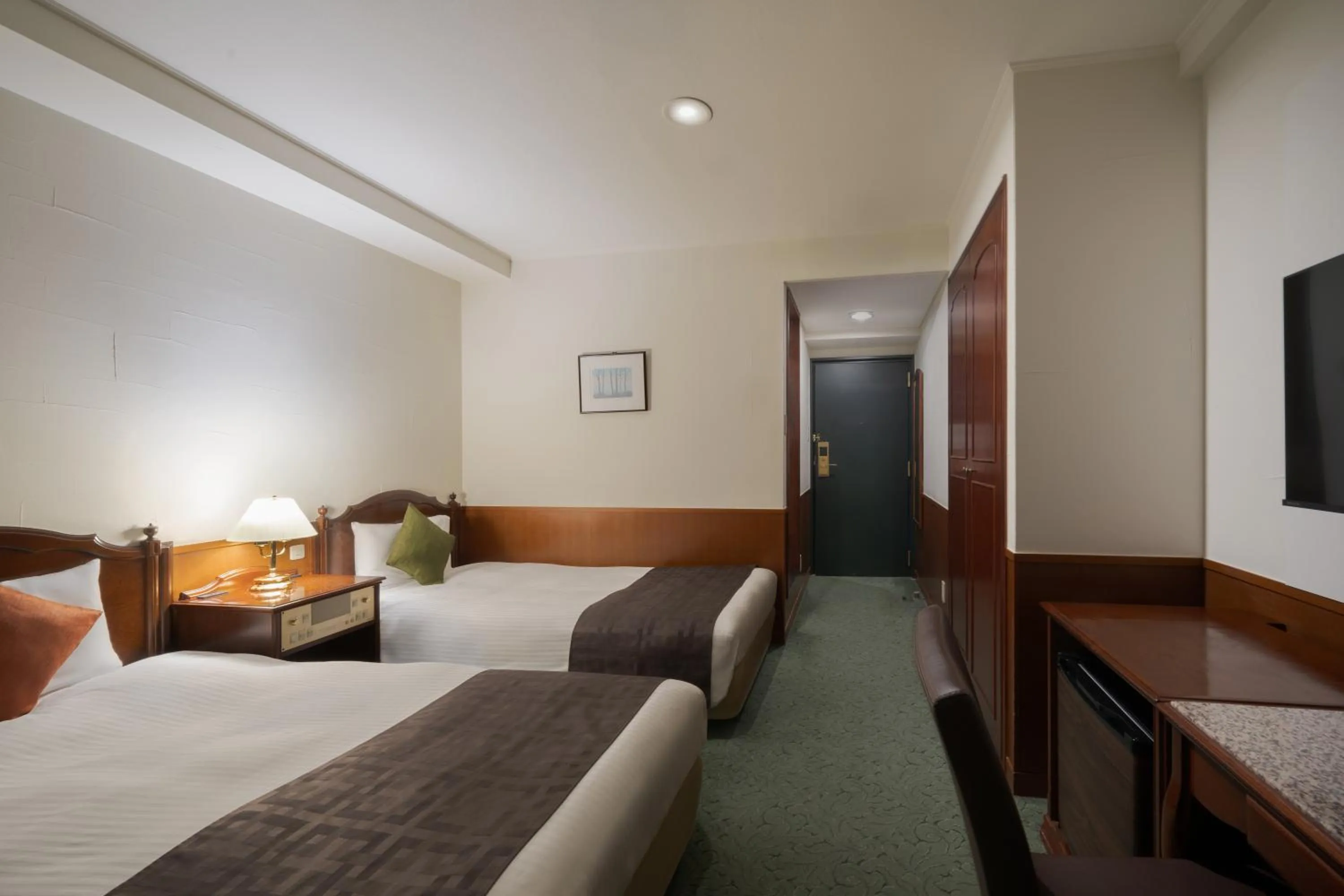 Photo of the whole room, Bed in Premier Hotel -CABIN- Asahikawa