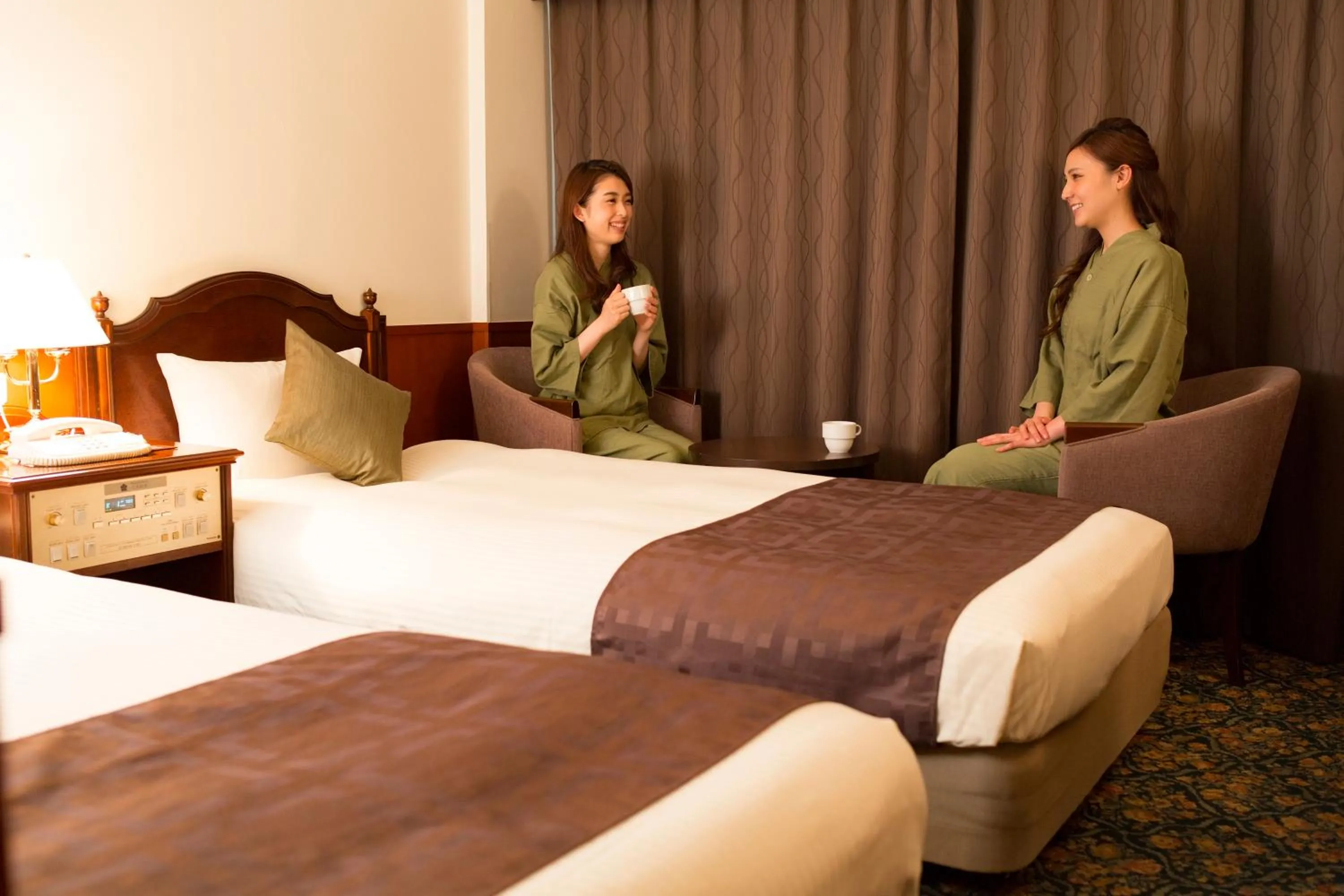 Photo of the whole room, Bed in Premier Hotel -CABIN- Asahikawa