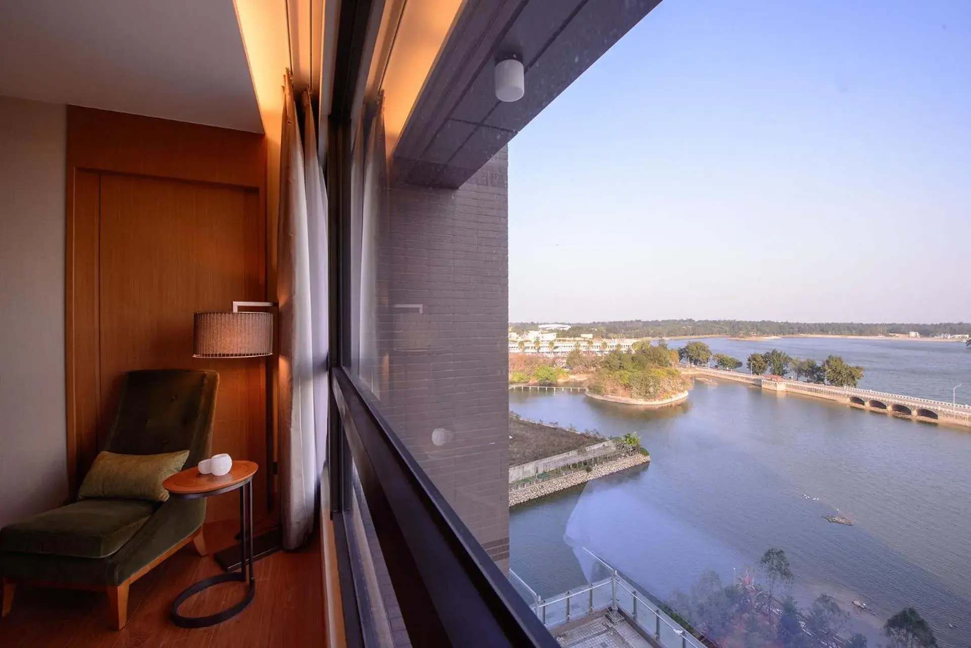 Lake view in Golden Lake Hotel Lake view in Golden Lake Hotel