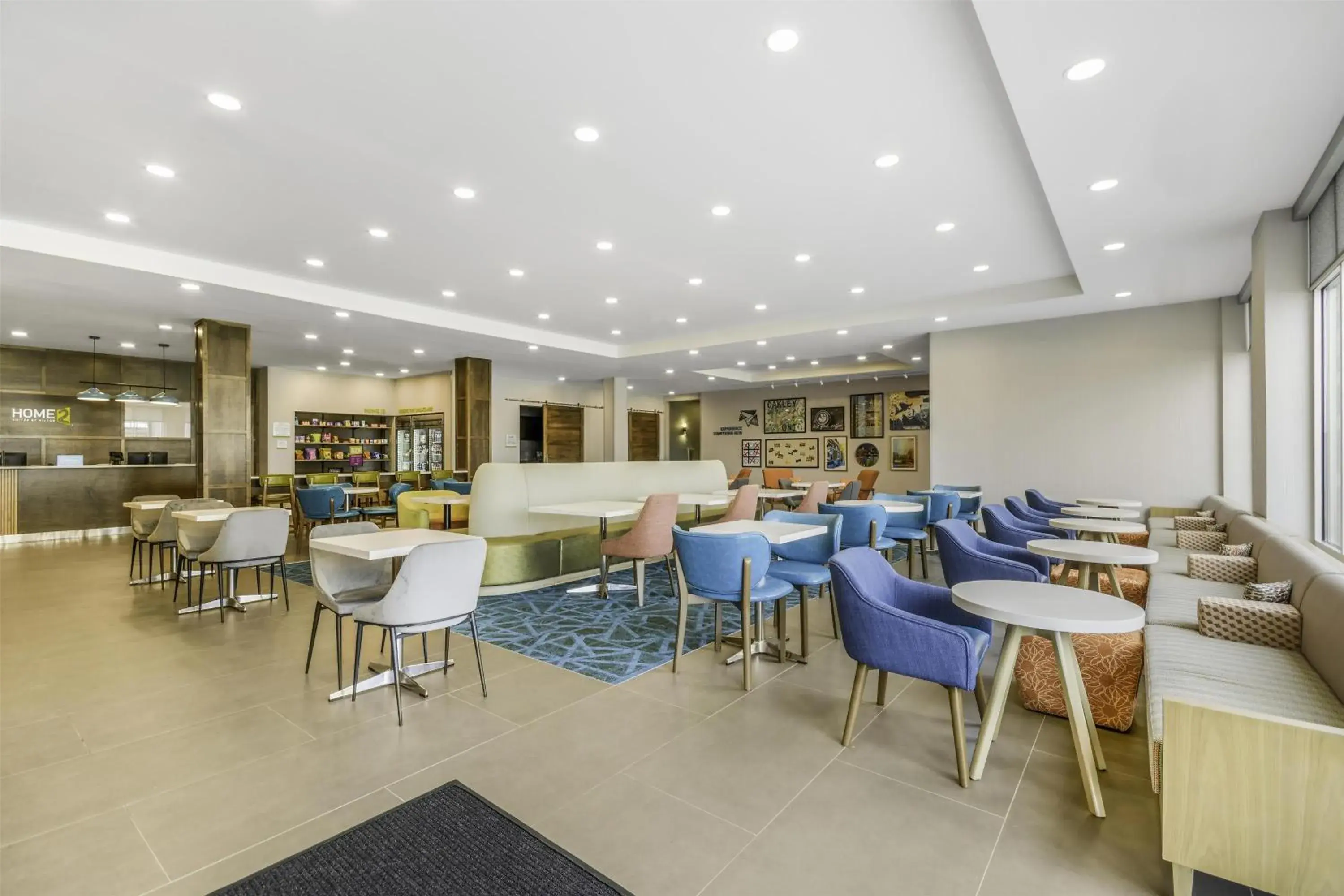 Lobby or reception in Home2 Suites By Hilton Cincinnati Midtown Oakley Lobby or reception in Home2 Suites By Hilton Cincinnati Midtown Oakley