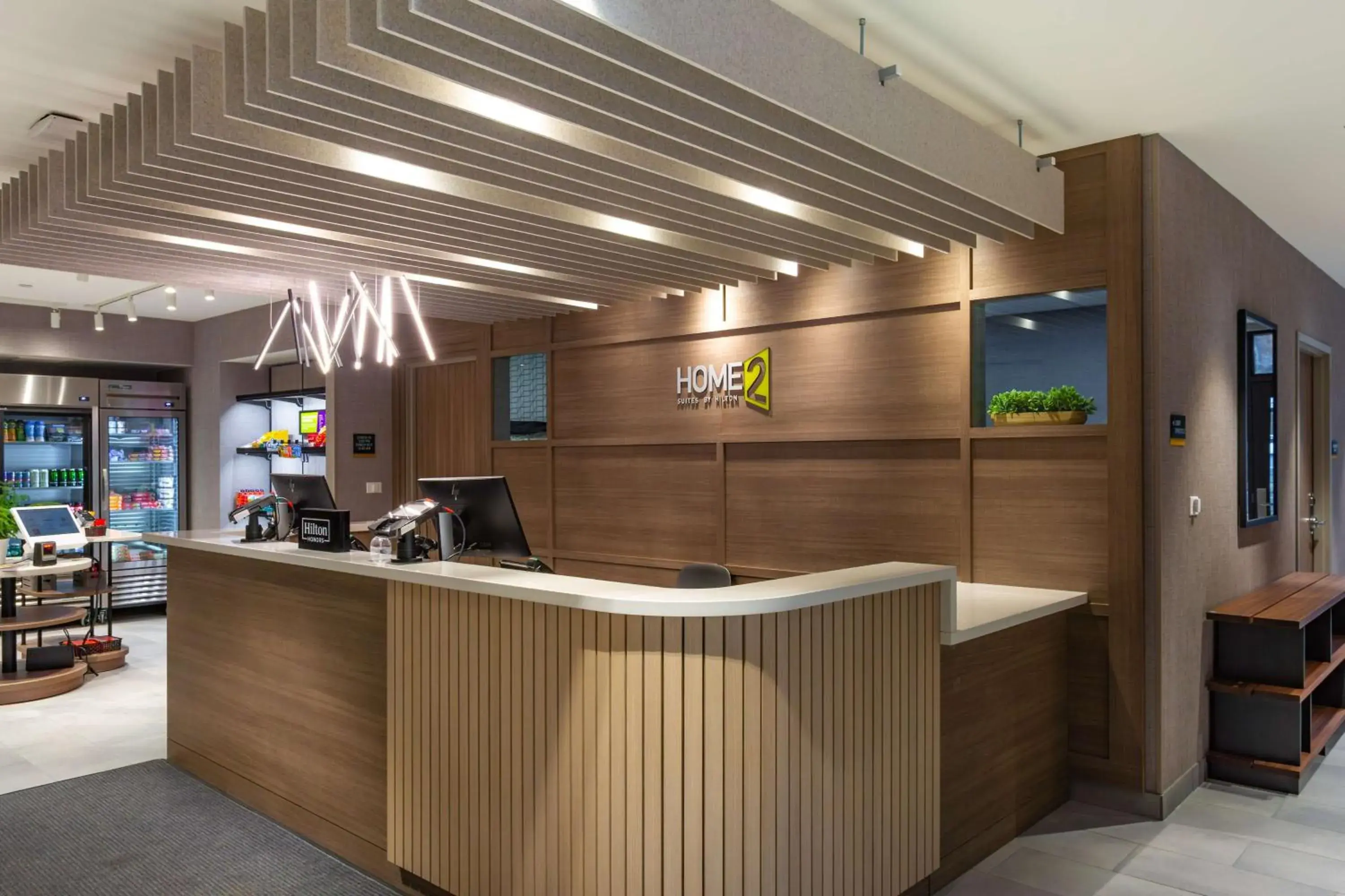 Lobby or reception in Home2 Suites By Hilton Boone Lobby or reception in Home2 Suites By Hilton Boone