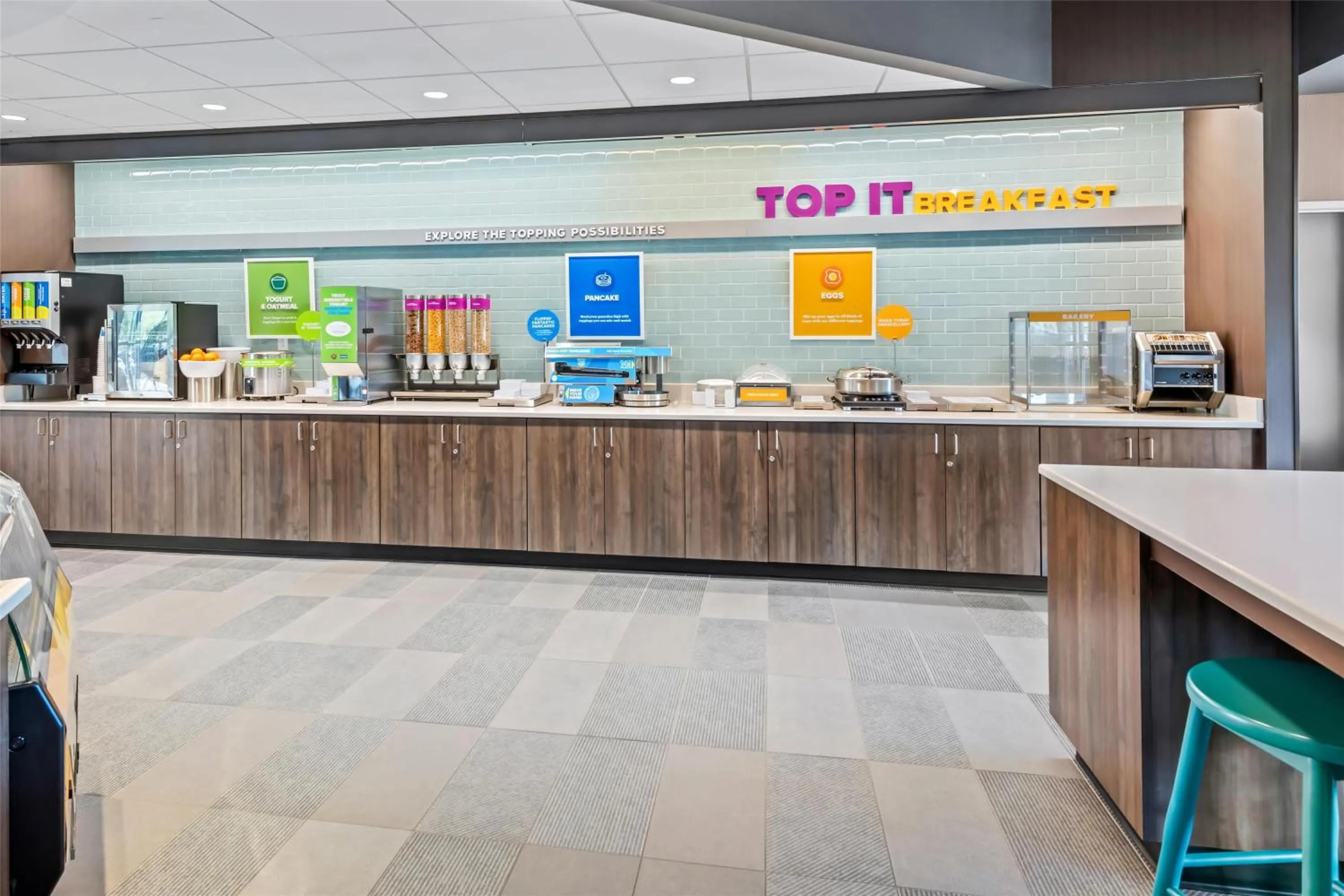 Breakfast in Tru By Hilton Kansas City Airport