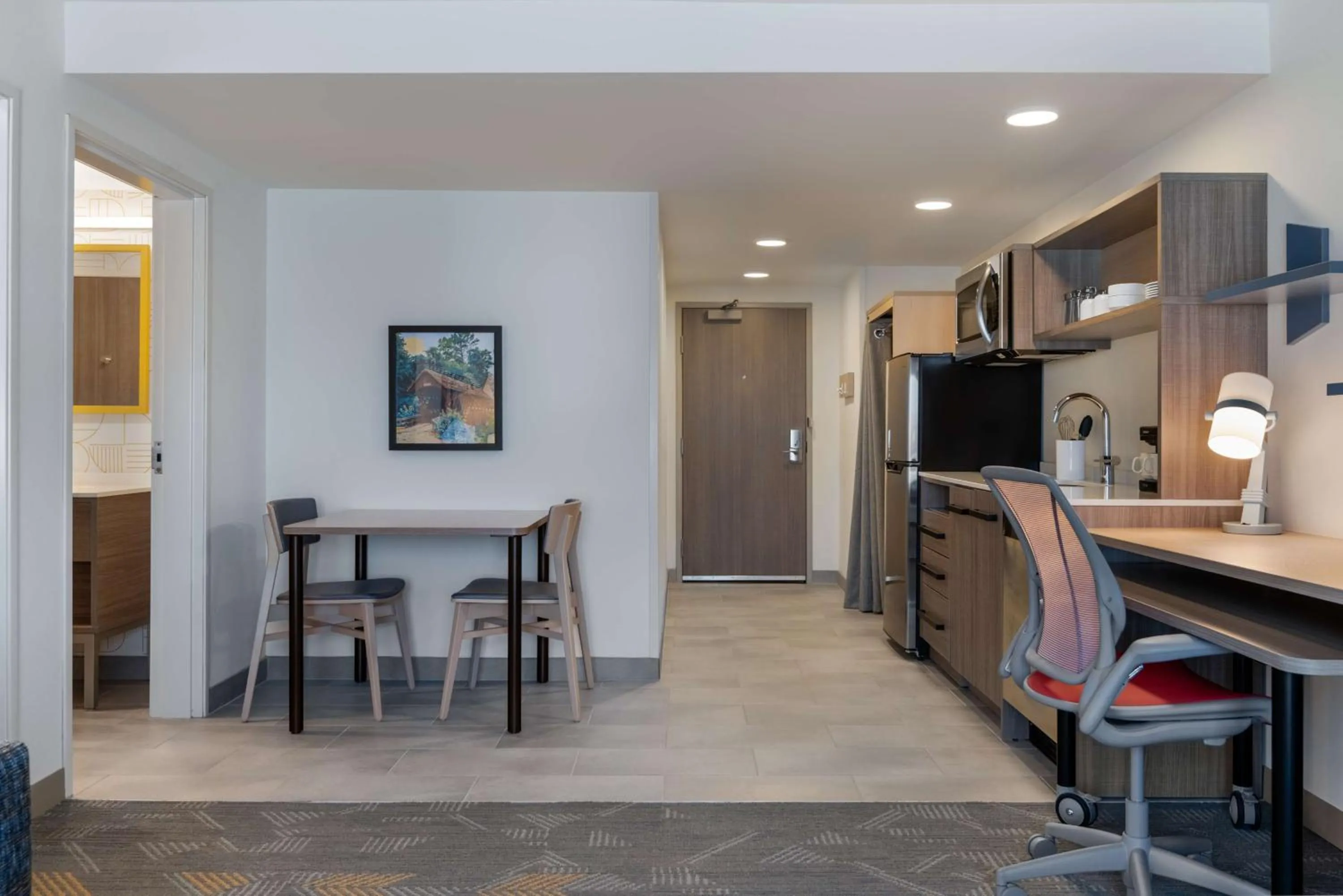 Kitchen or kitchenette in Home2 Suites By Hilton Troy, Al