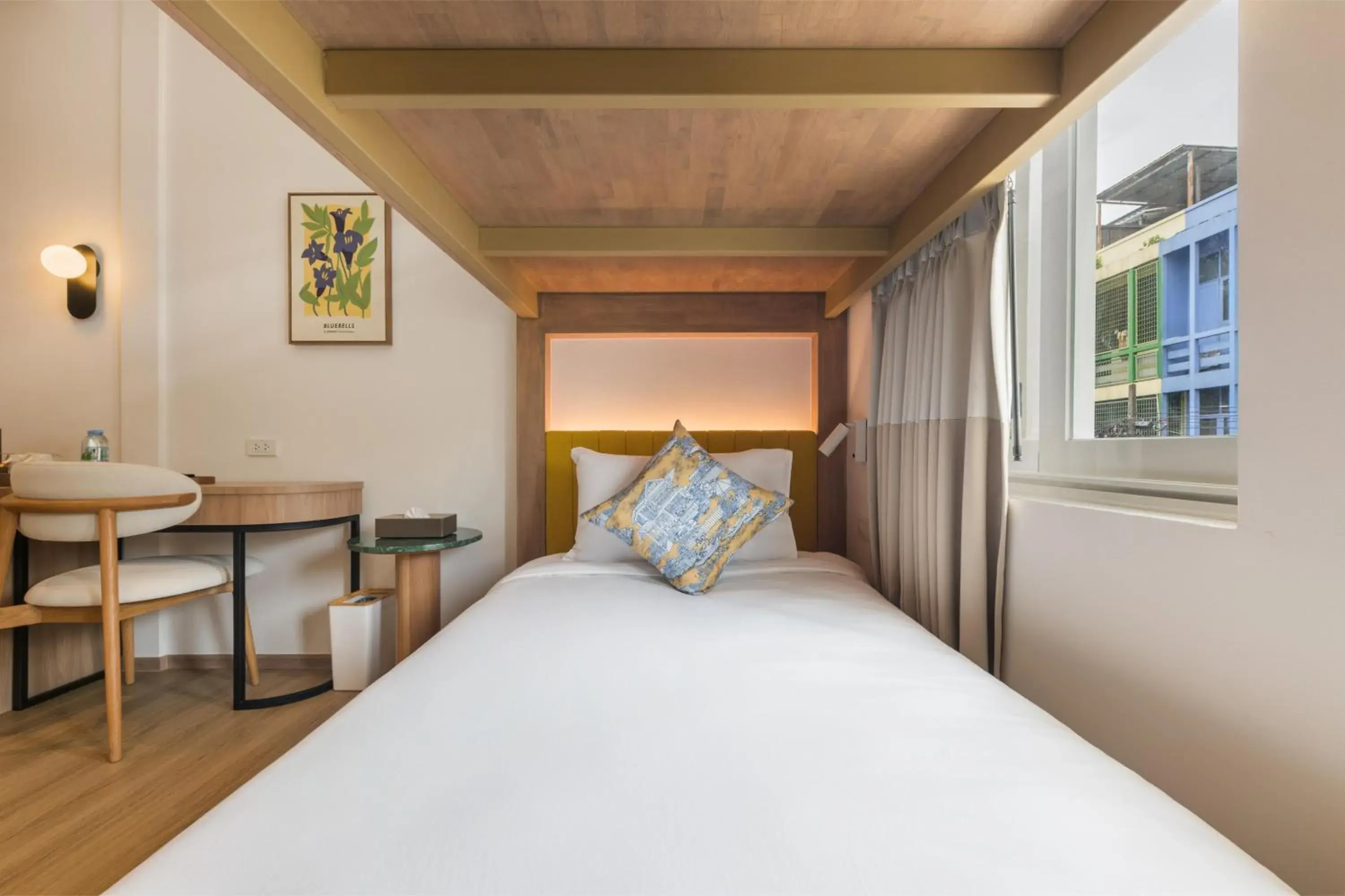 Bed in Upstairs at Ton Ton Bed in Upstairs at Ton Ton