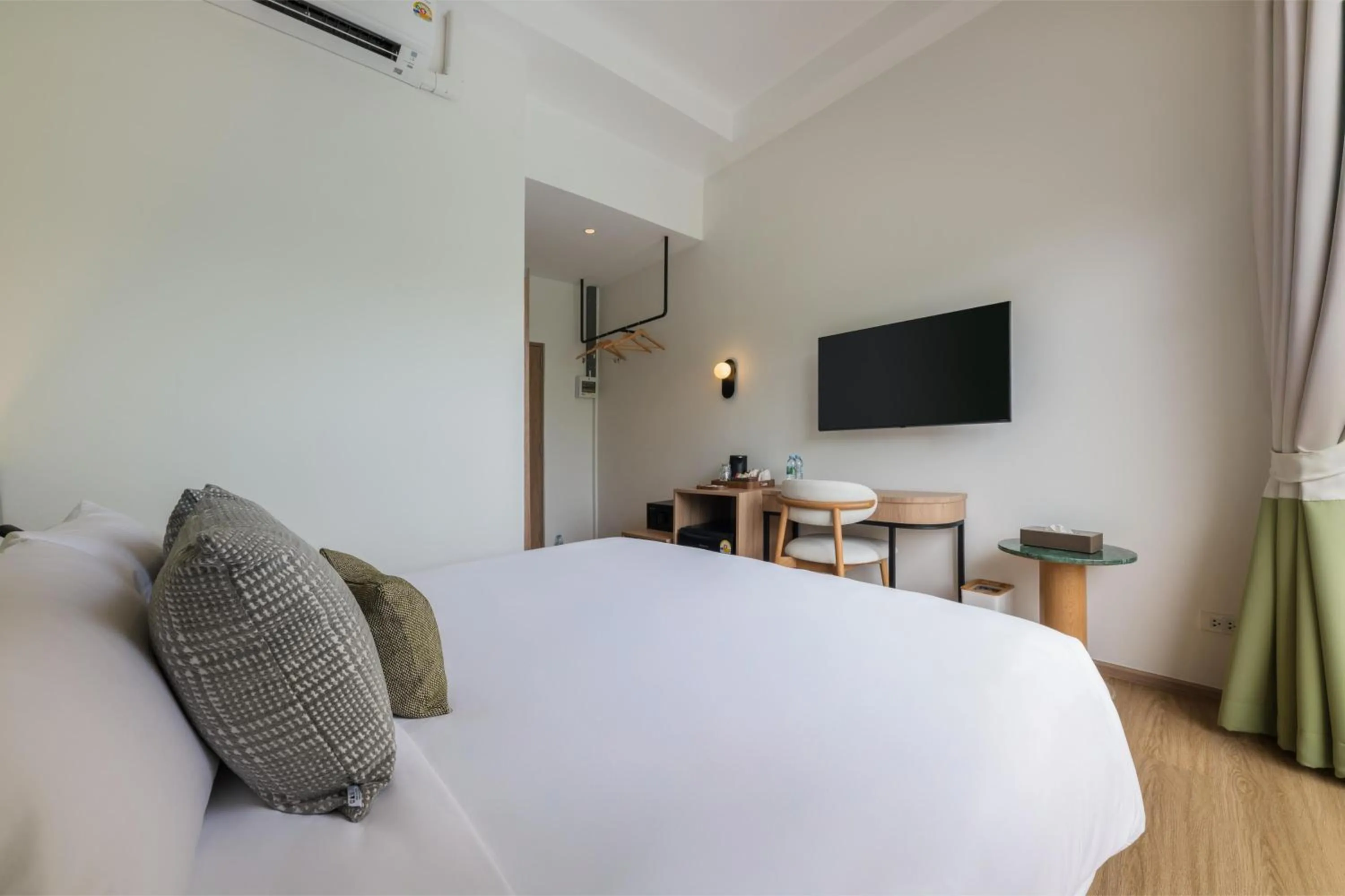 Bed in Upstairs at Ton Ton