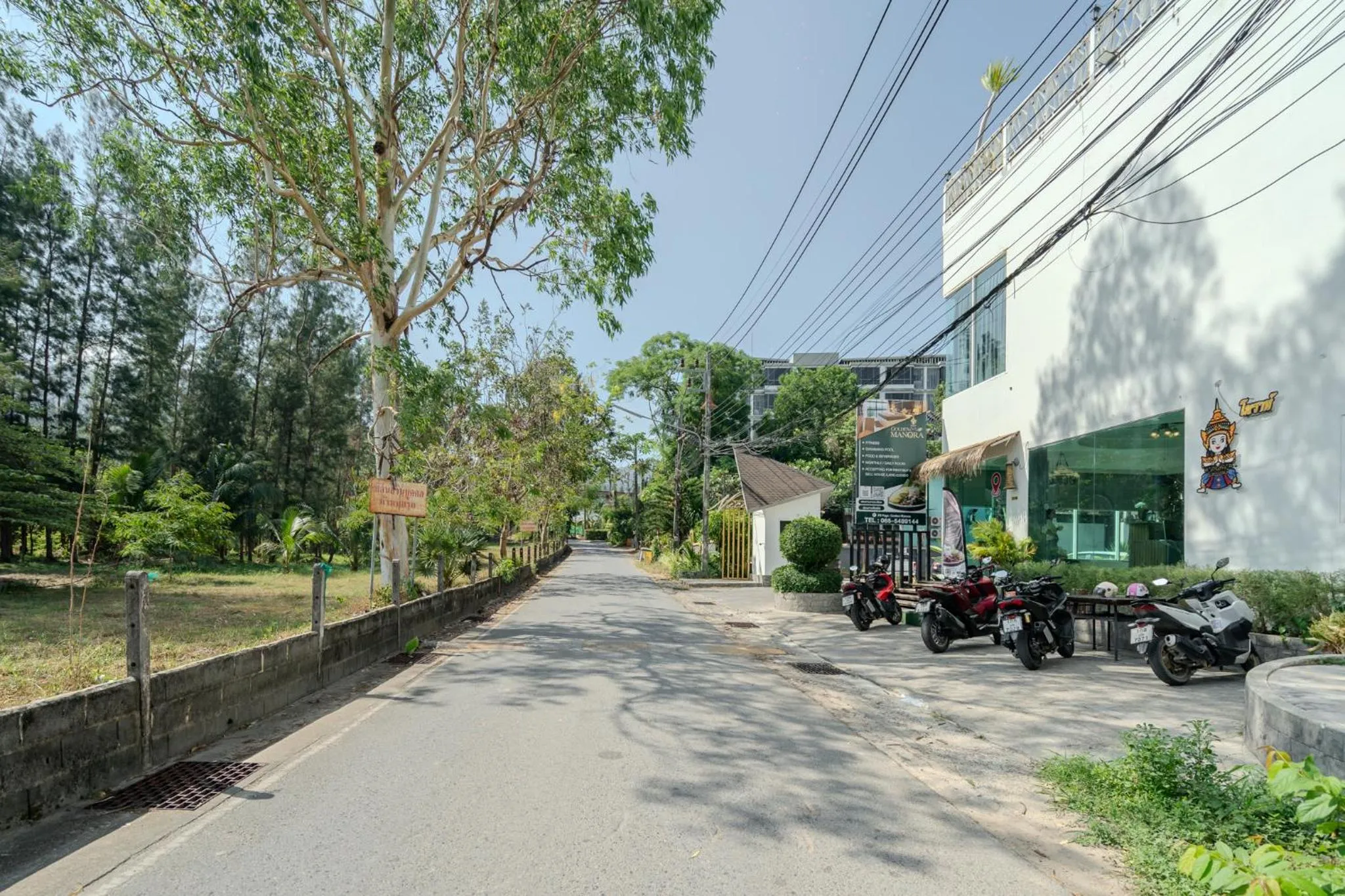 Street view in Golden Manora Hotel Bangtao Beach Phuket