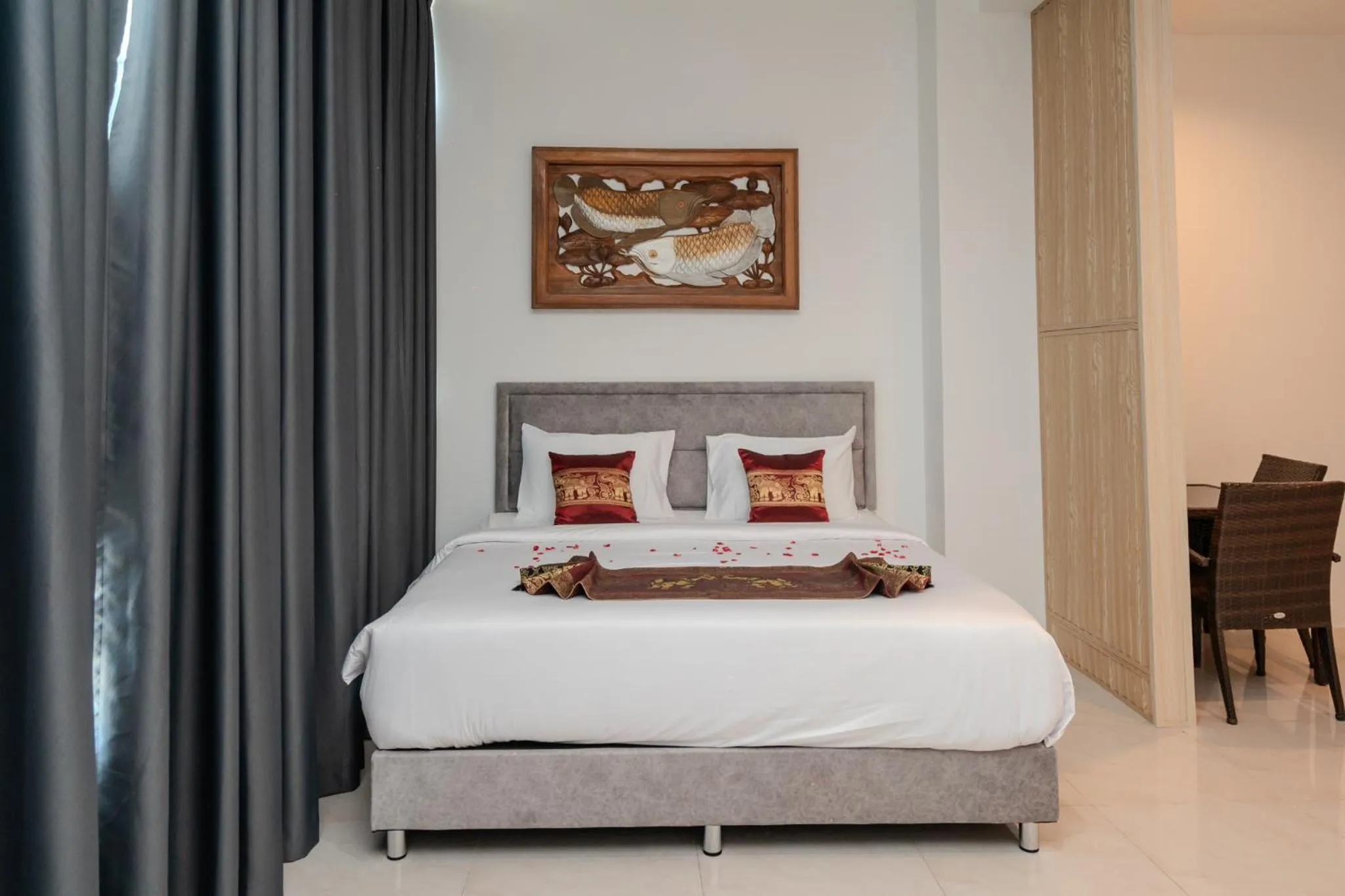 Bed in Golden Manora Hotel Bangtao Beach Phuket