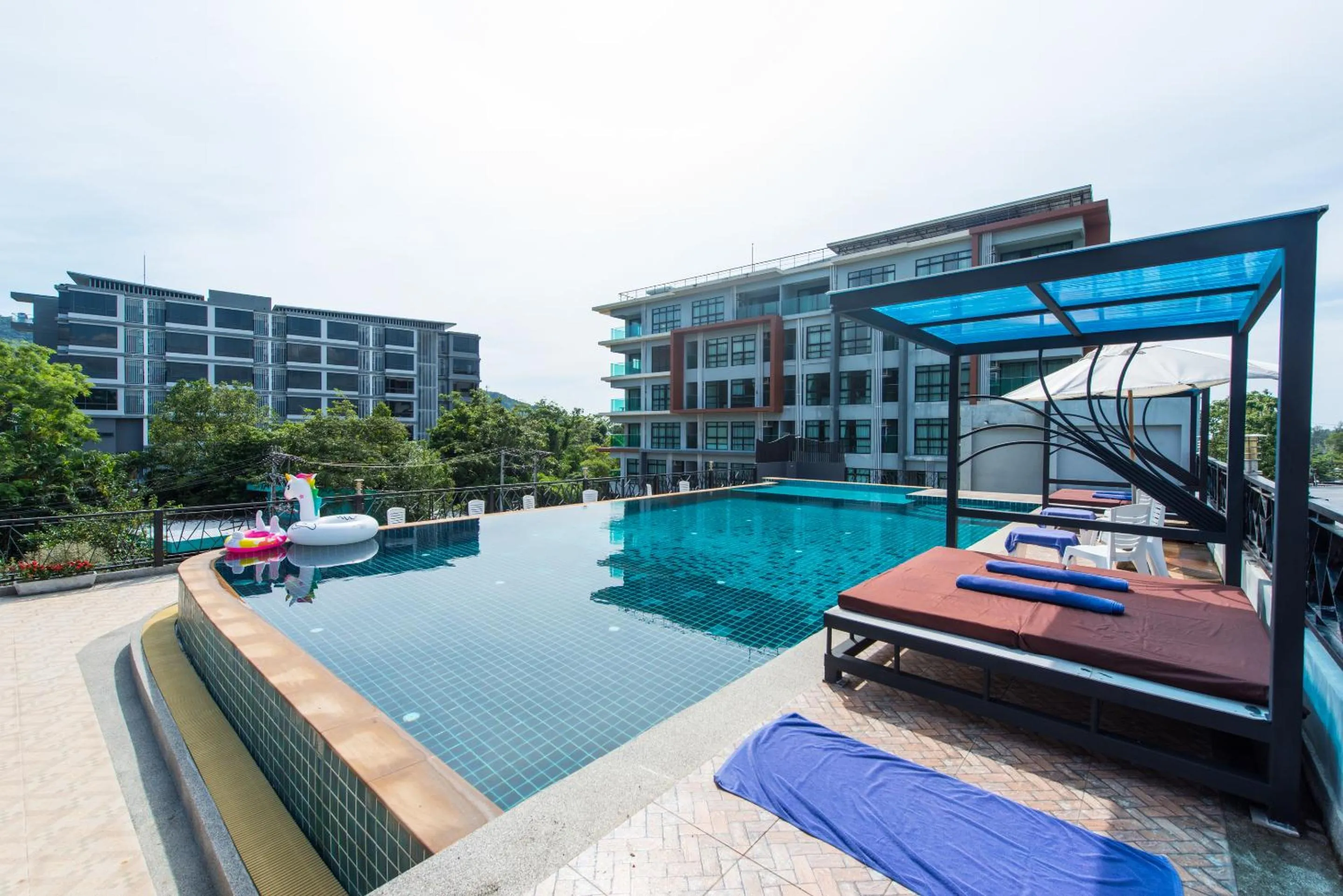 Pool view in Golden Manora Hotel Bangtao Beach Phuket