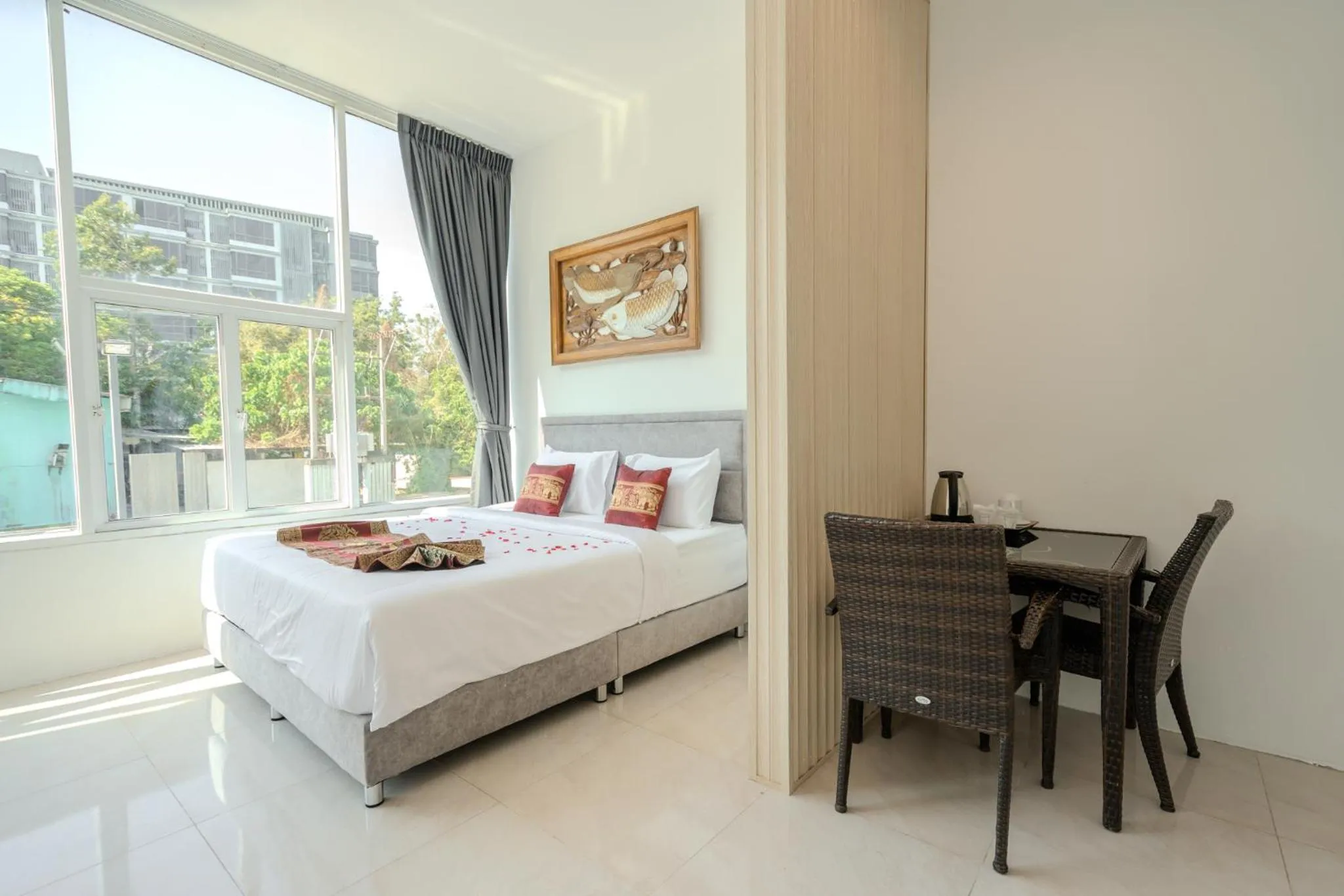 Bed in Golden Manora Hotel Bangtao Beach Phuket