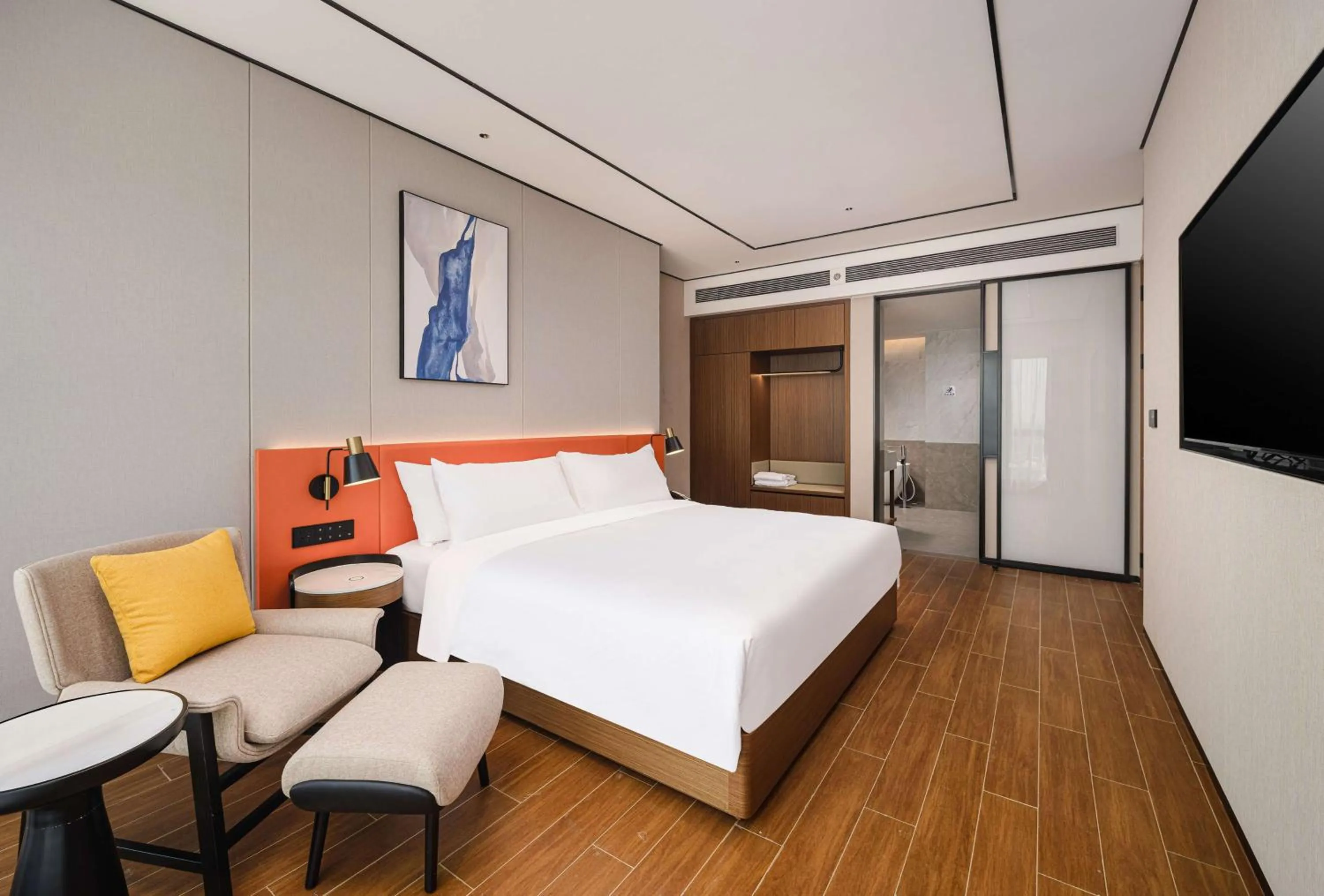 Bed in Hilton Garden Inn Anqing Susong