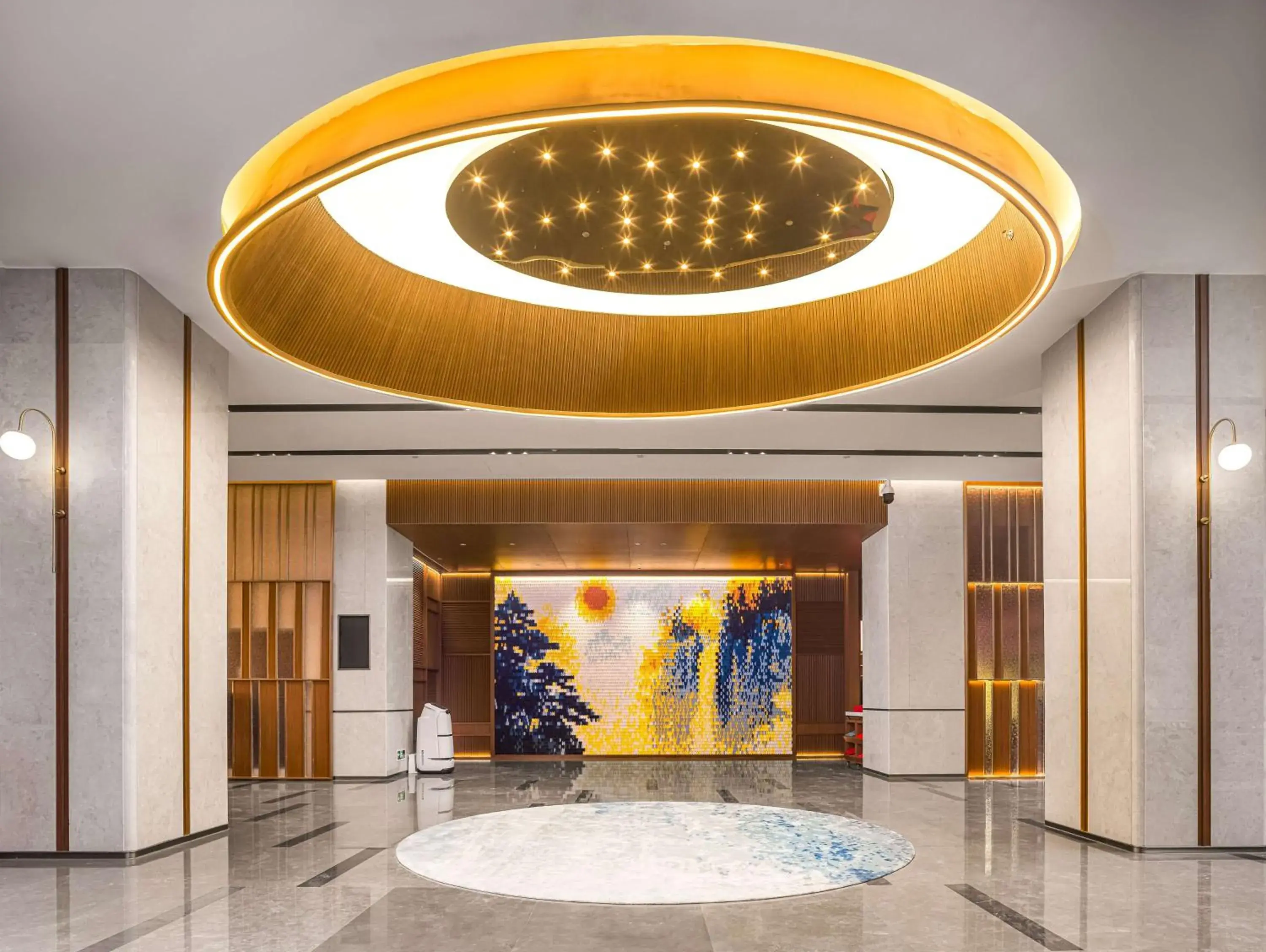 Lobby or reception in Hilton Garden Inn Anqing Susong Lobby or reception in Hilton Garden Inn Anqing Susong