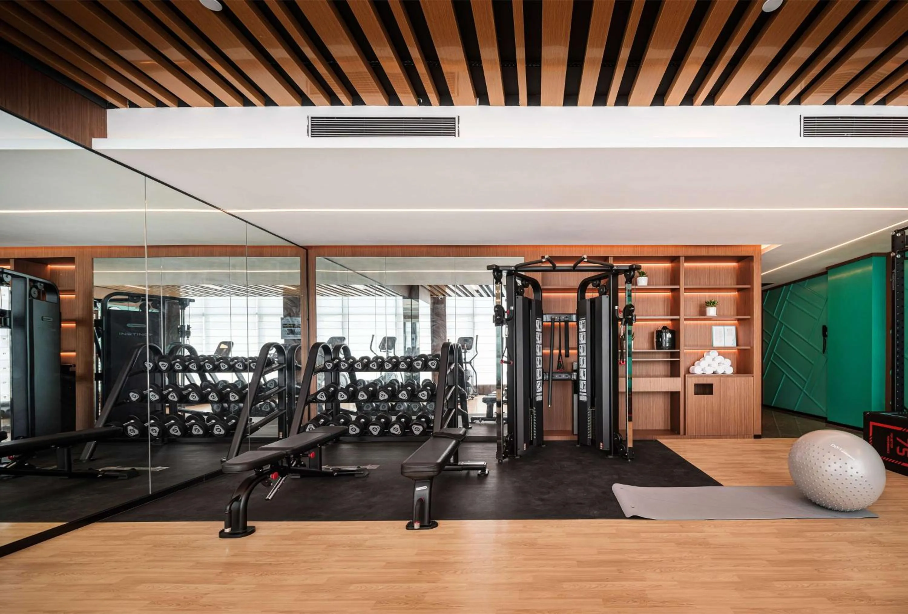 Fitness centre/facilities in Hilton Garden Inn Anqing Susong