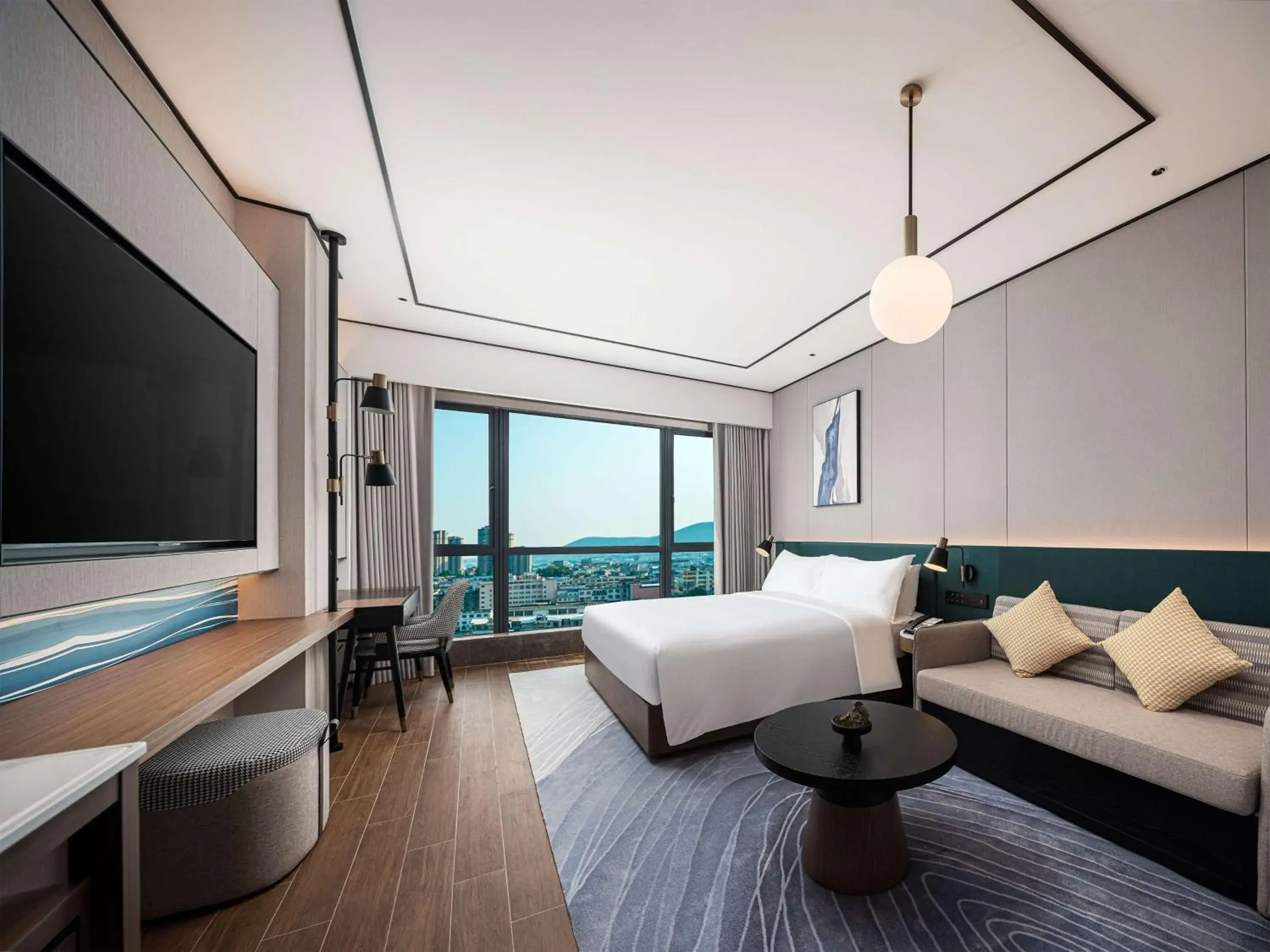 Bed in Hilton Garden Inn Anqing Susong Bed in Hilton Garden Inn Anqing Susong