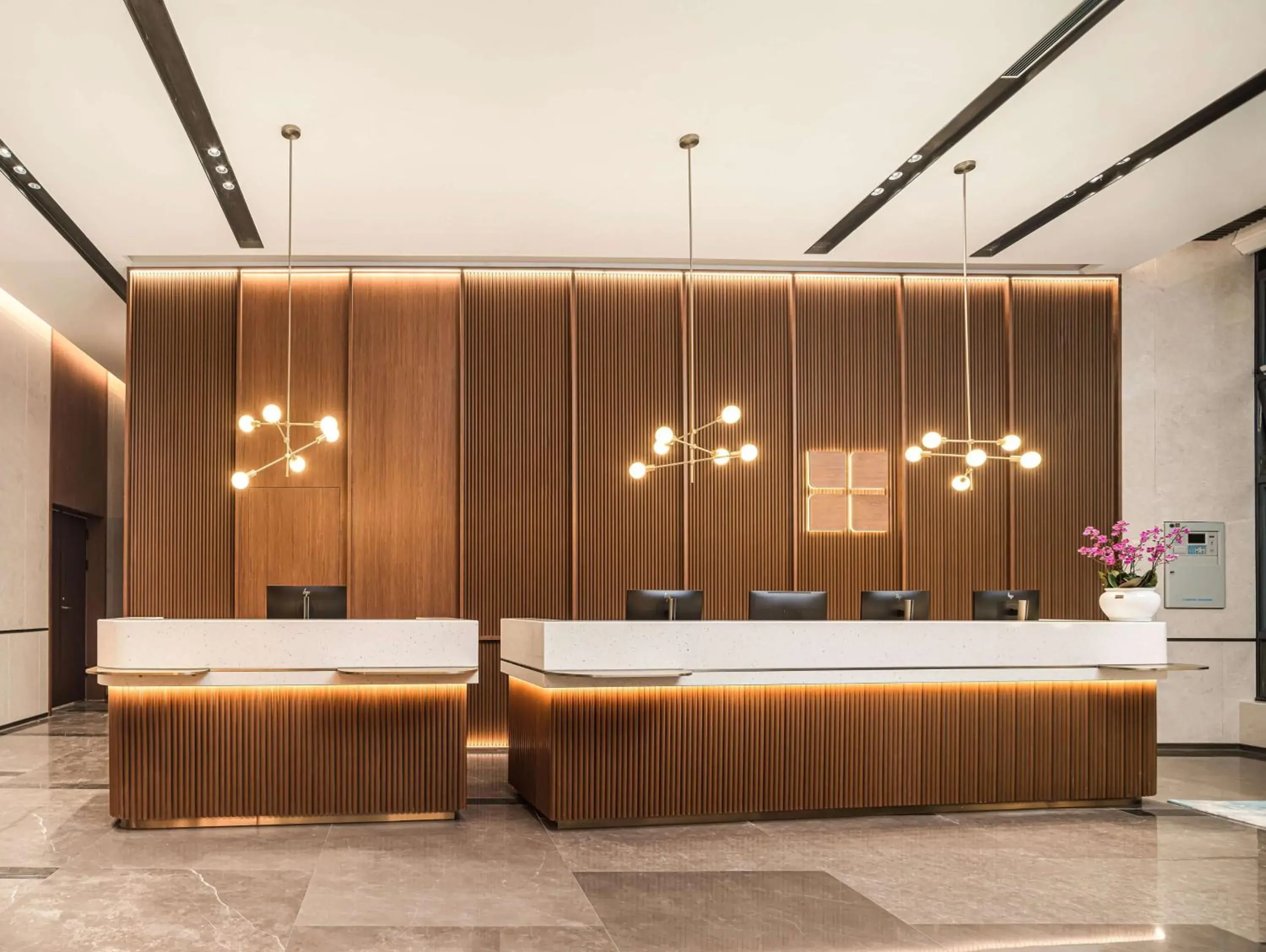 Lobby or reception in Hilton Garden Inn Anqing Susong Lobby or reception in Hilton Garden Inn Anqing Susong