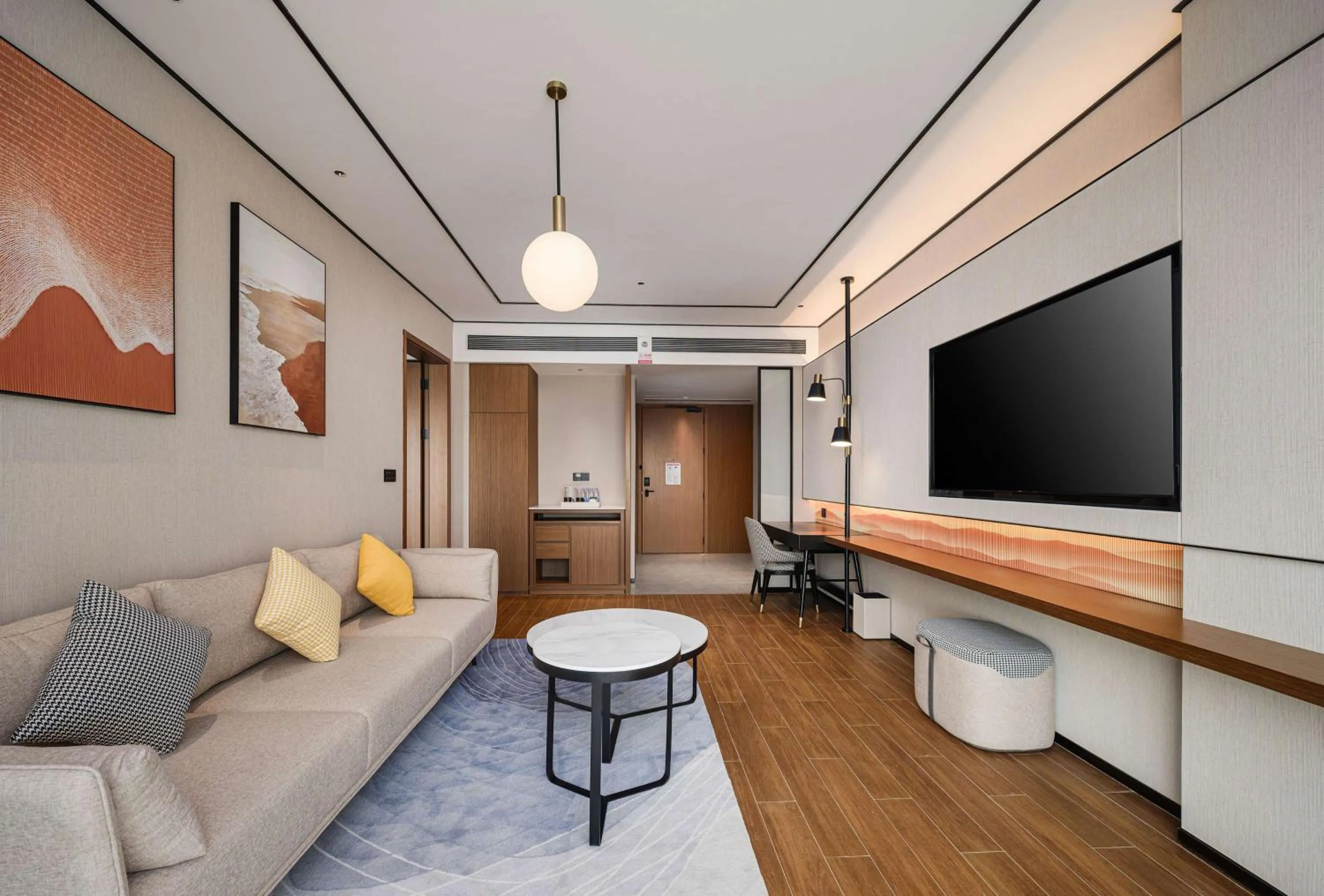 Living room in Hilton Garden Inn Anqing Susong