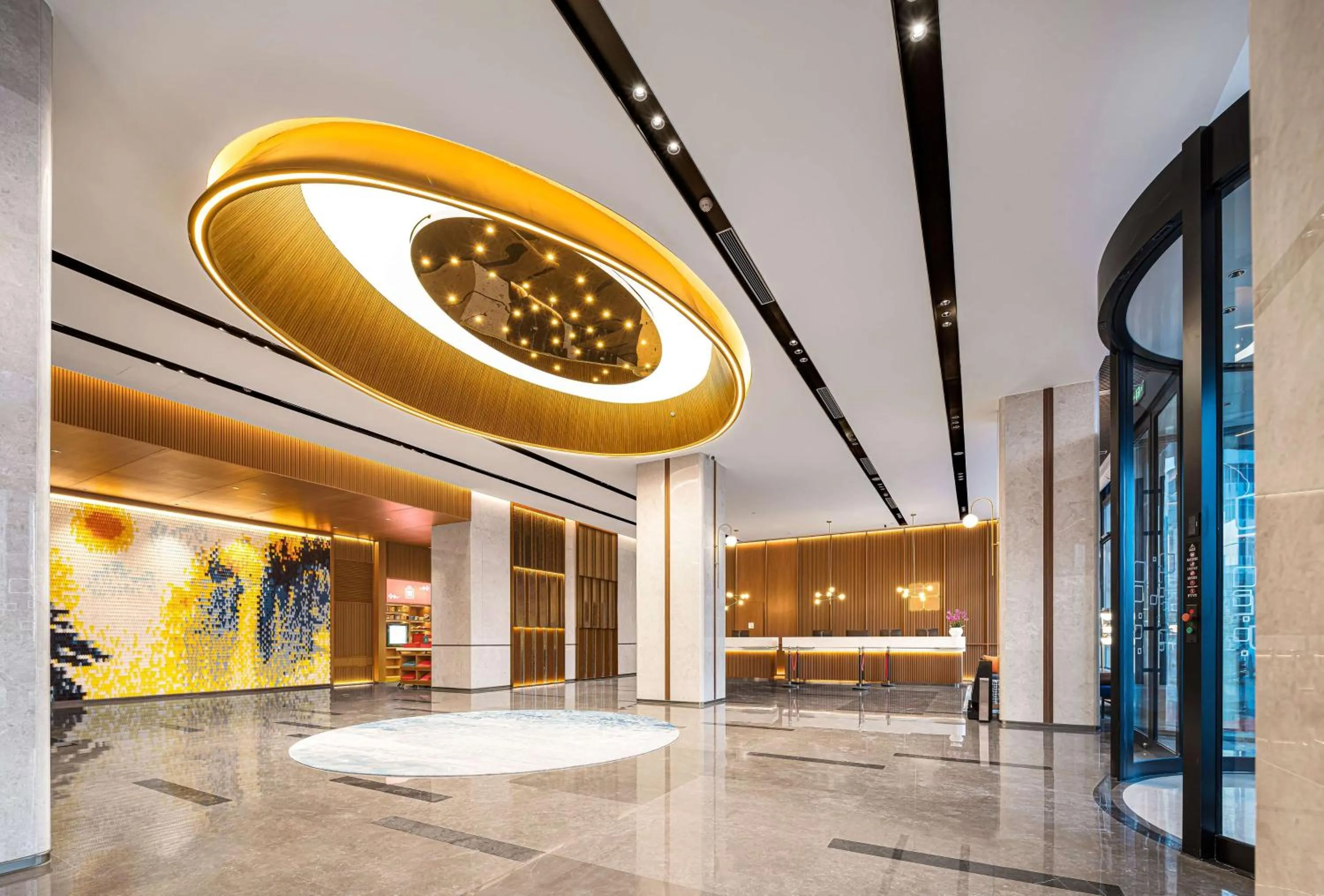 Lobby or reception in Hilton Garden Inn Anqing Susong